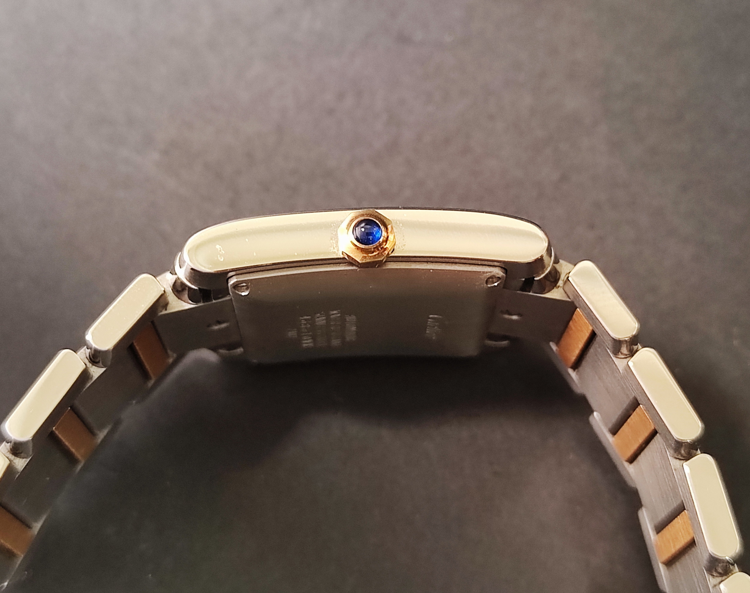 卡地亞 CARTIER 法國坦克 半金款 自動上鍊 羅馬數字 Tank Française 經典坦克 4