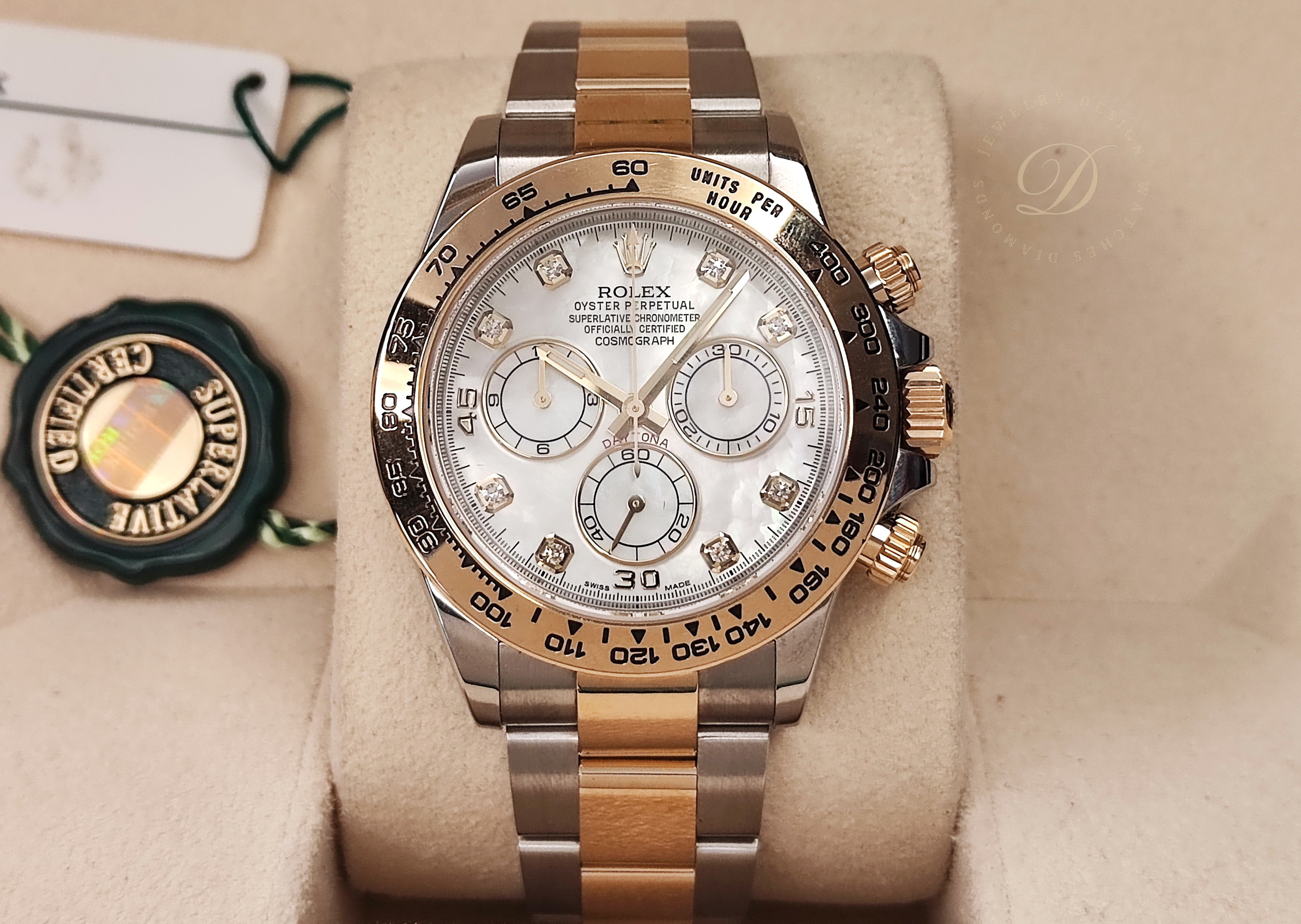 勞力士 116503NG 白貝八鑽 迪通納 錶徑40mm 計時功能 DAYTONA 自動上鍊 貝殼面盤~原廠盒單 2018 2