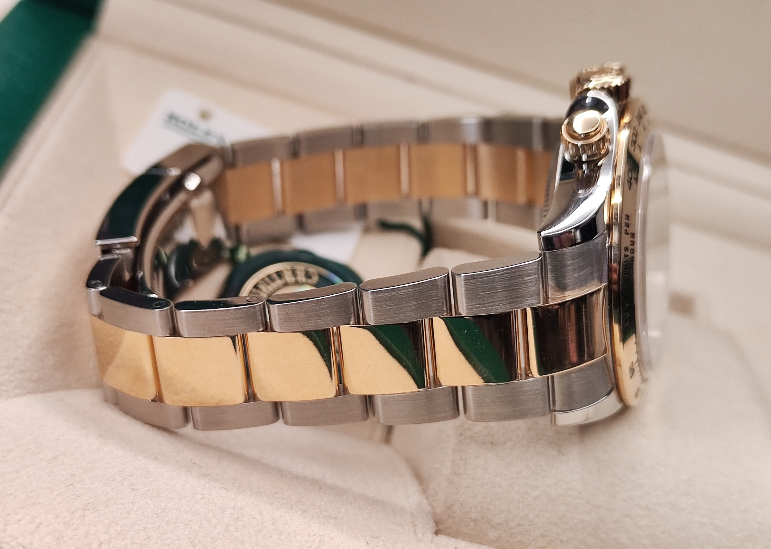 勞力士 116503NG 白貝八鑽 迪通納 錶徑40mm 計時功能 DAYTONA 自動上鍊 貝殼面盤~原廠盒單 2018 6