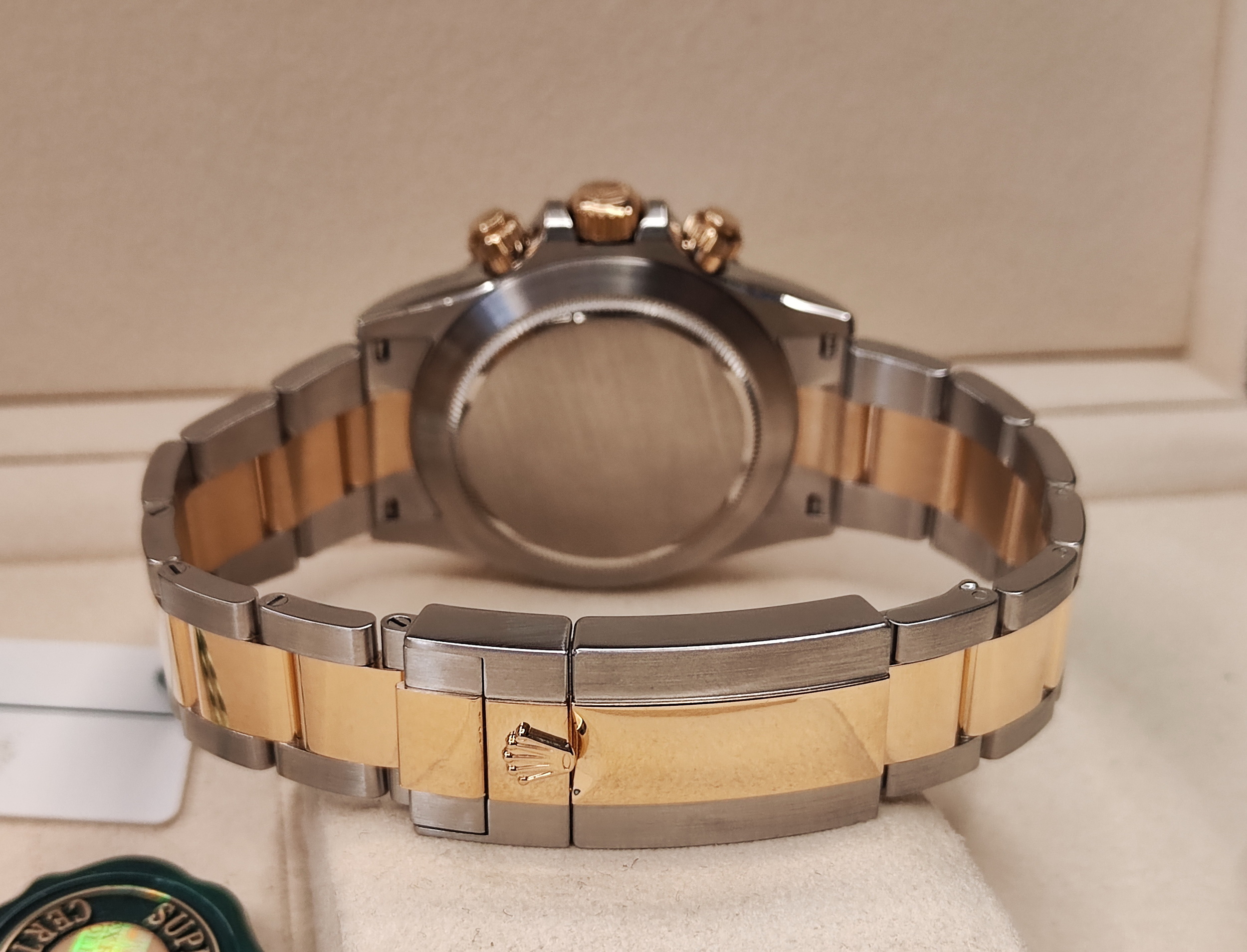 勞力士 116503NG 白貝八鑽 迪通納 錶徑40mm 計時功能 DAYTONA 自動上鍊 貝殼面盤~原廠盒單 2018 7