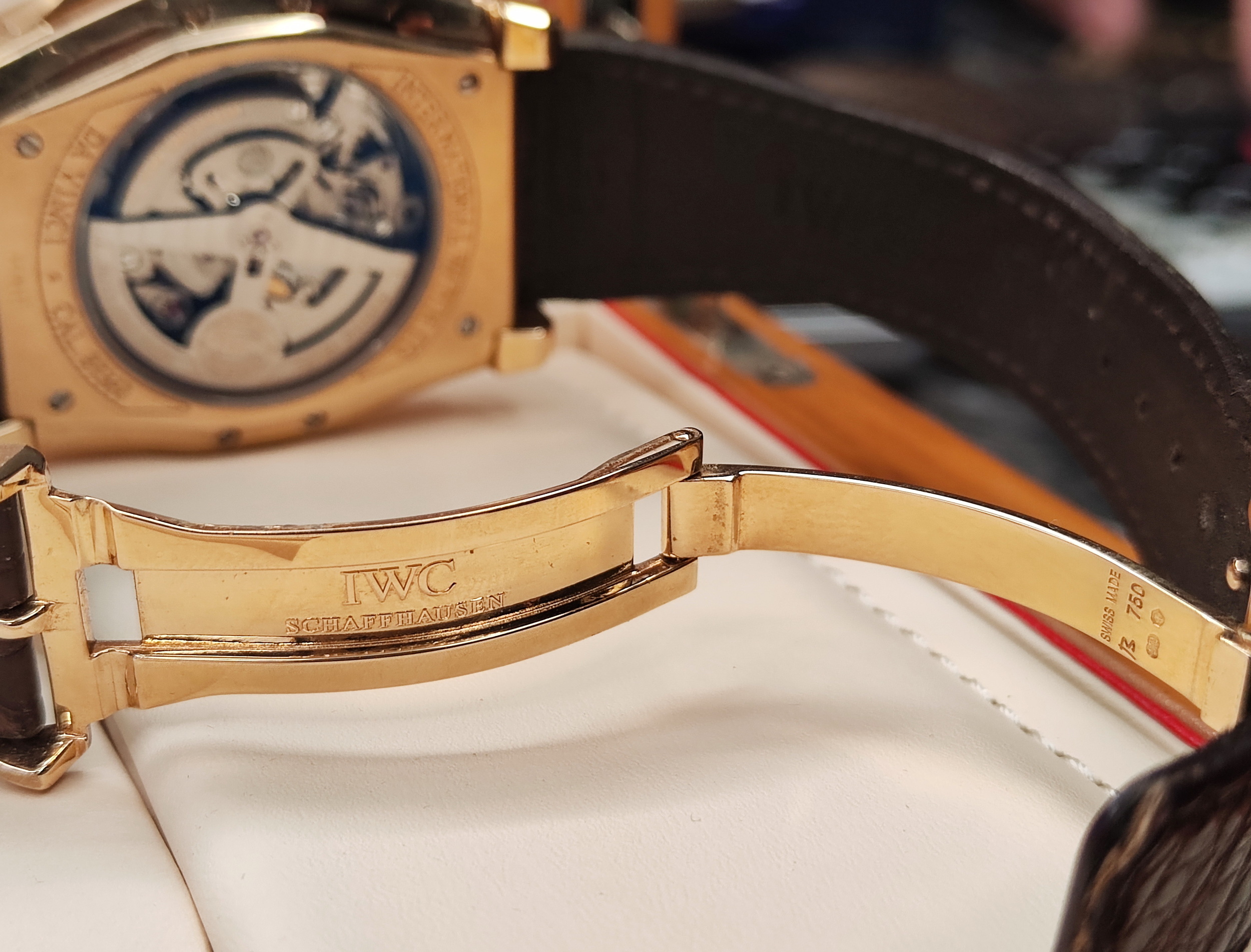 IWC 萬國 Da Vinci 達文西 玫瑰金 複雜計時功能 大錶徑43mm 自動上鍊 酒桶型錶殼 18K紅金 7