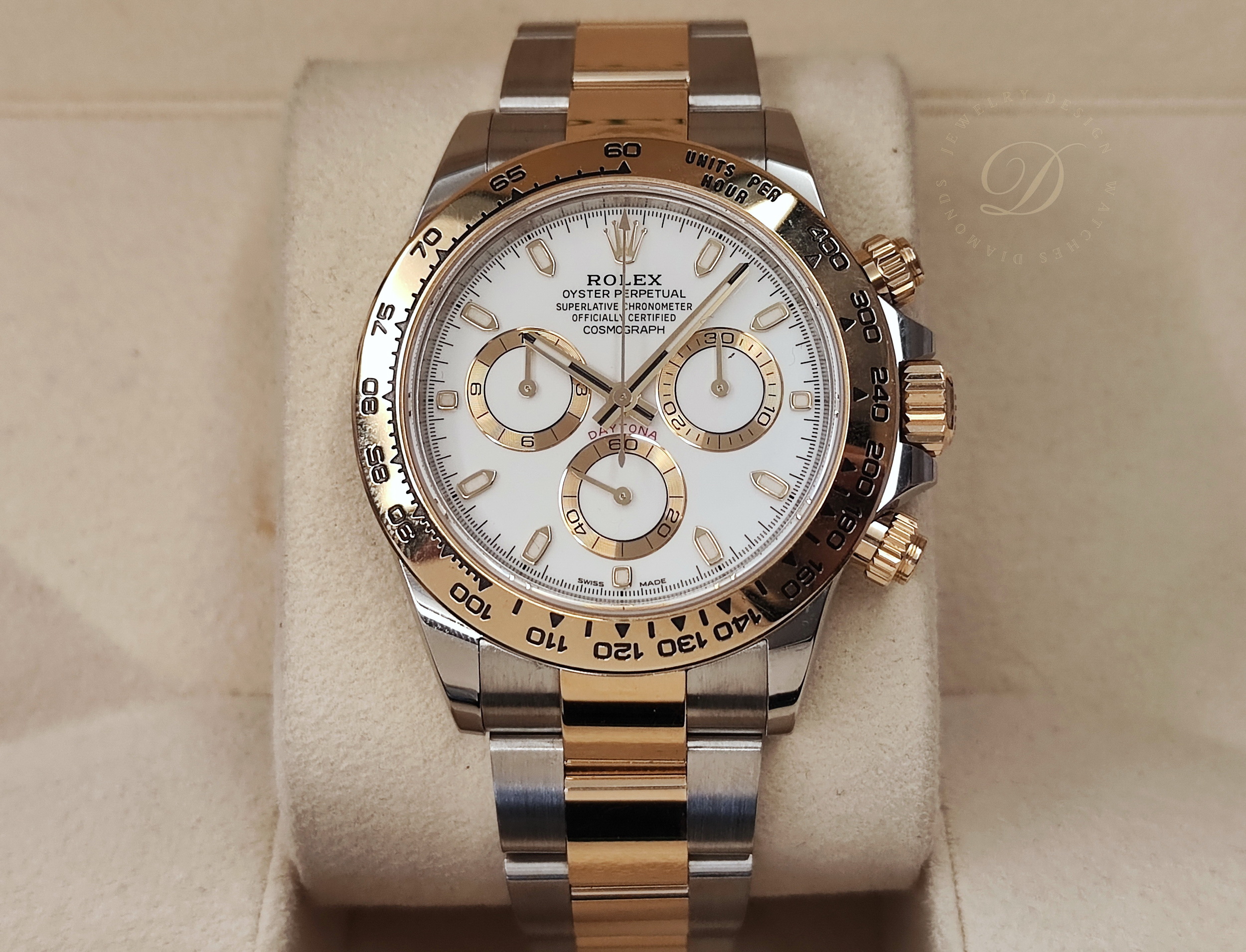 勞力士 116503 半金白 迪通納 錶徑40mm 計時功能 DAYTONA 自動上鍊~原廠盒單 2022