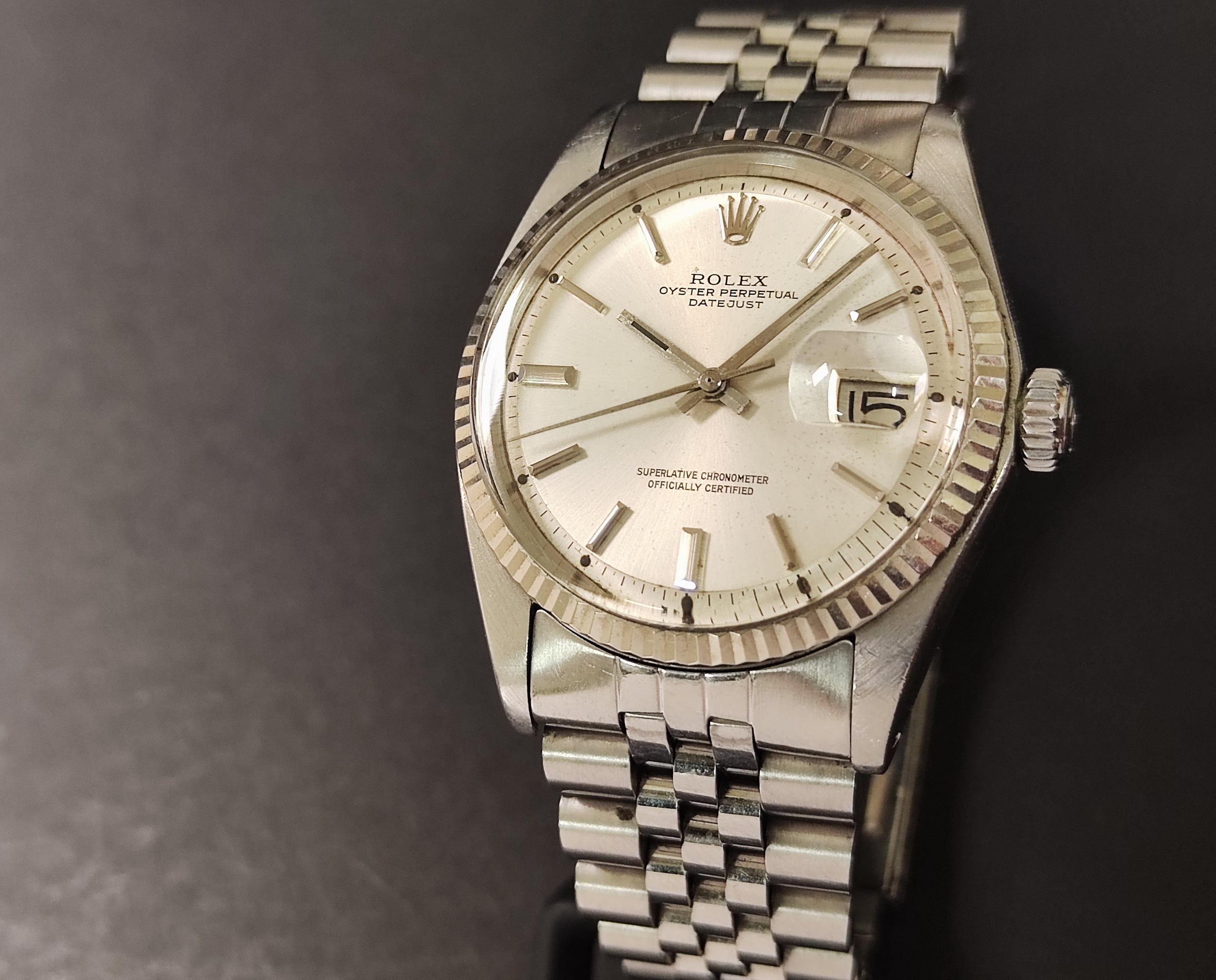 勞力士 1601 錶徑36mm 自動上鍊 1570自動機芯 附RSC發票 16014 16234可參考 2