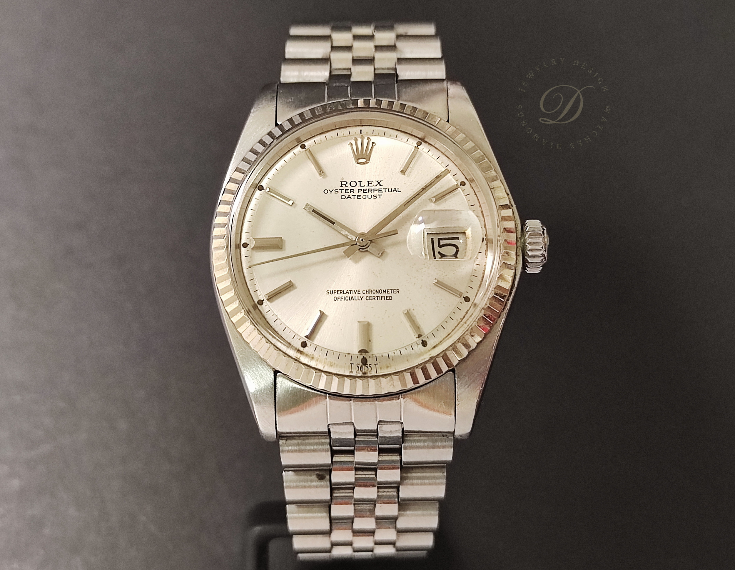 勞力士 1601 錶徑36mm 自動上鍊 1570自動機芯 附RSC發票 16014 16234可參考