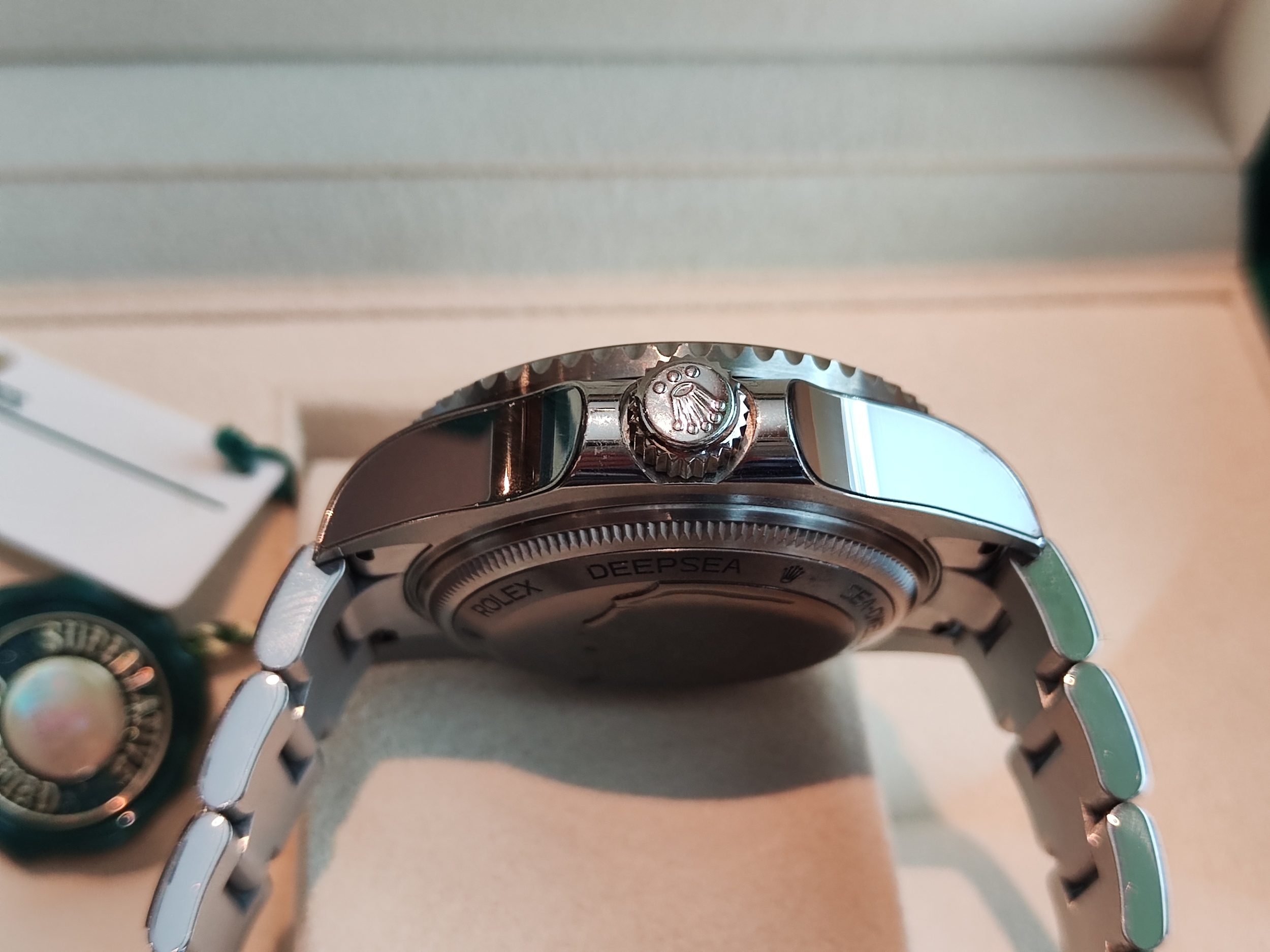 勞力士 136660DB 漸藍 水鬼王 大錶徑44mm 自動上鍊 黑水鬼 136660~原廠盒單 2023 126660參考 4