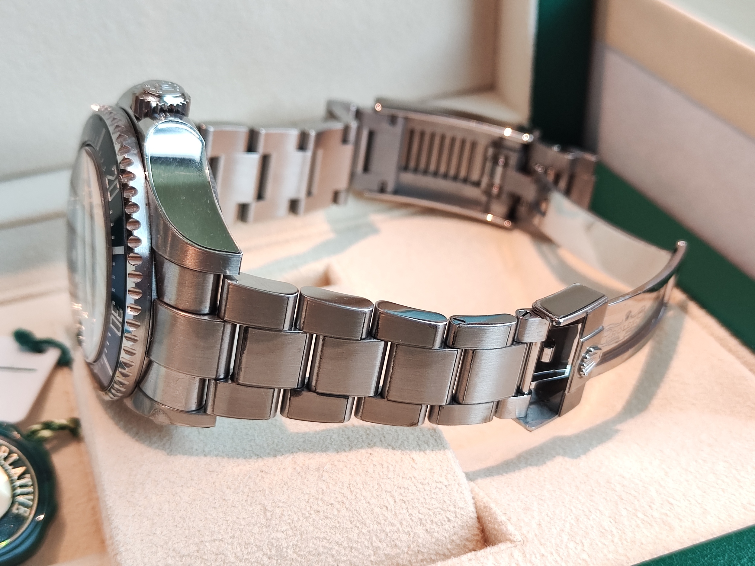 勞力士 136660DB 漸藍 水鬼王 大錶徑44mm 自動上鍊 黑水鬼 136660~原廠盒單 2023 126660參考 5