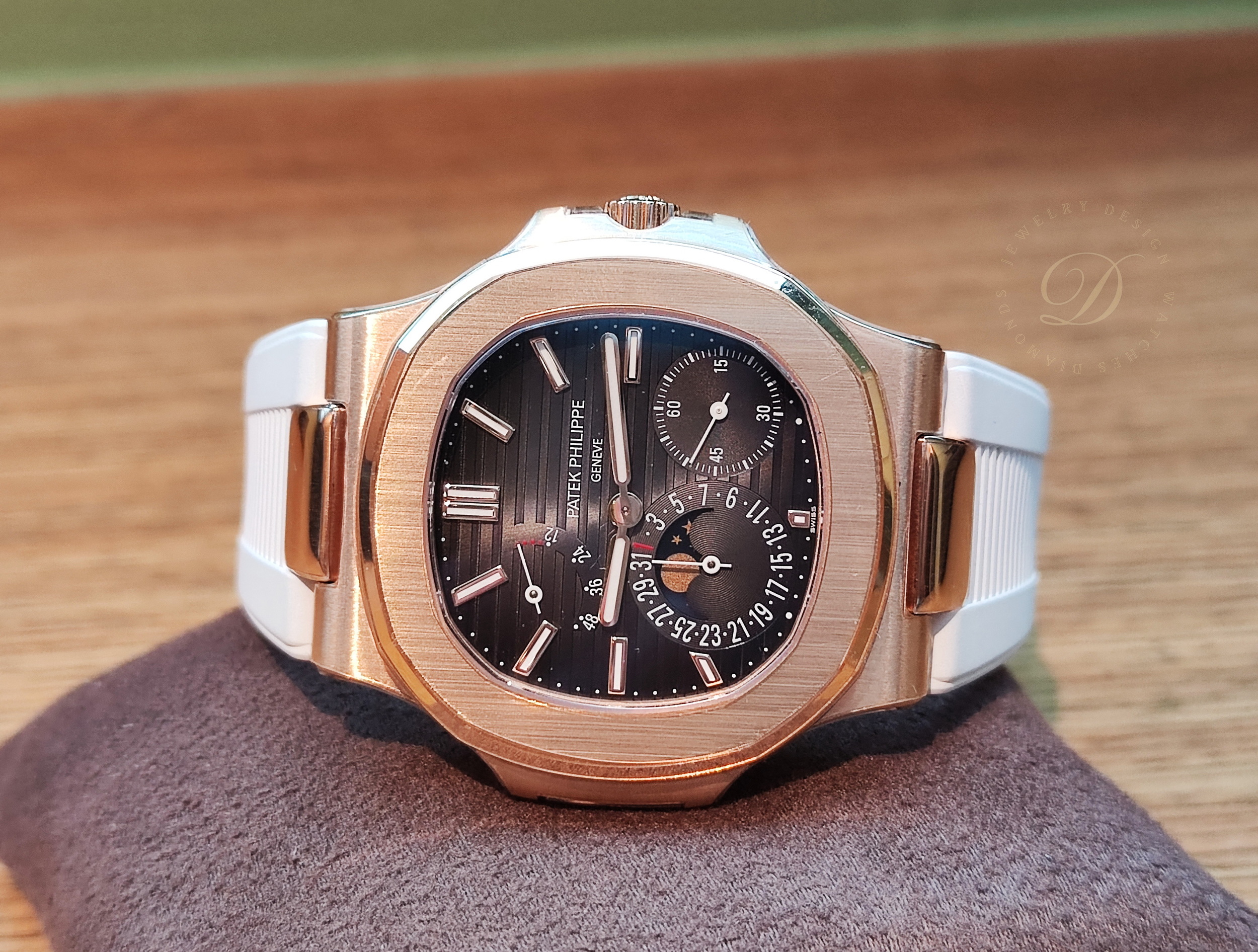 PP 百達翡麗 5712R 玫瑰金 錶徑40mm 自動上鍊 金鷹 5712~原廠盒單 鸚鵡螺