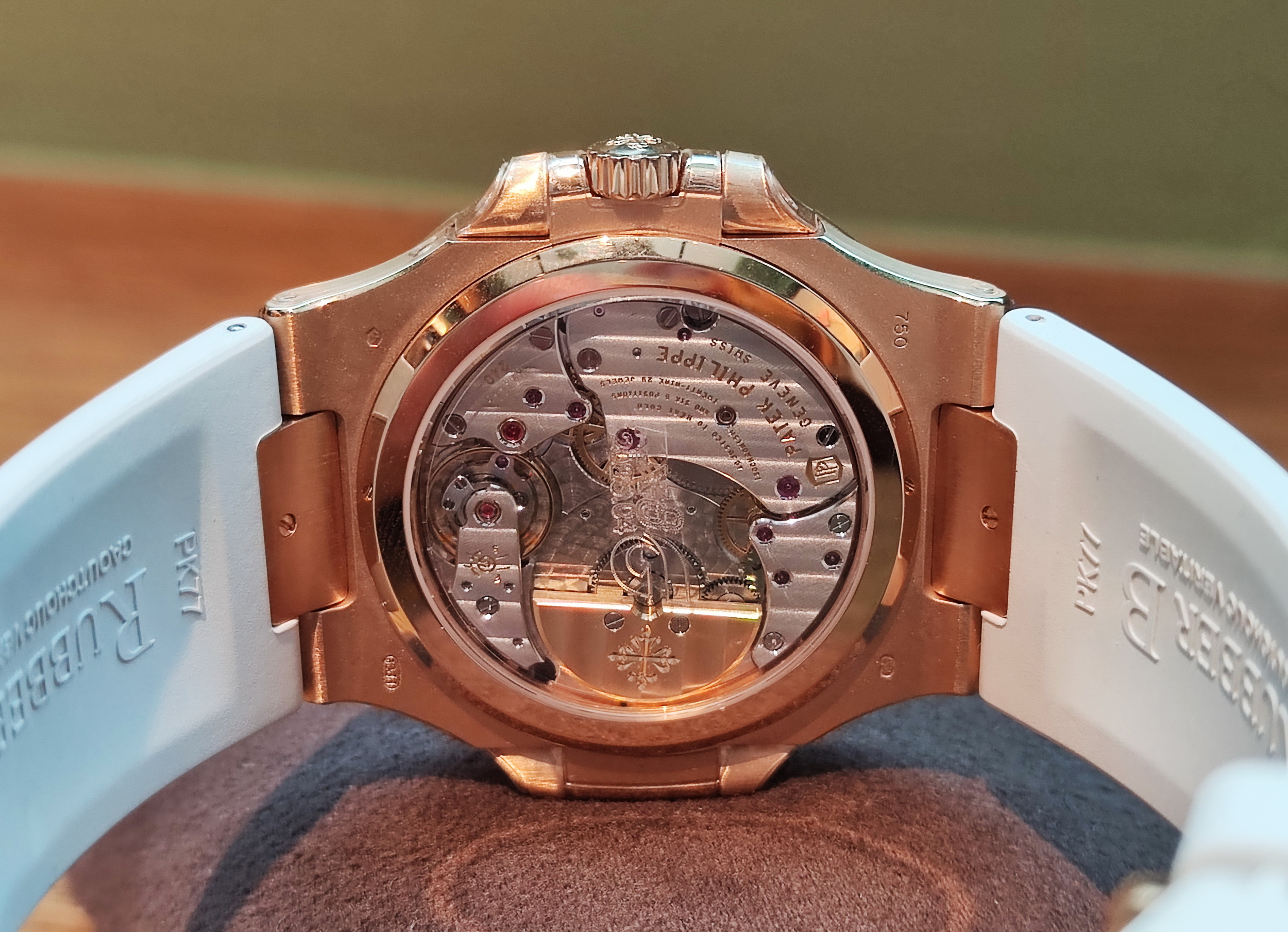 PP 百達翡麗 5712R 玫瑰金 錶徑40mm 自動上鍊 金鷹 5712~原廠盒單 鸚鵡螺 4