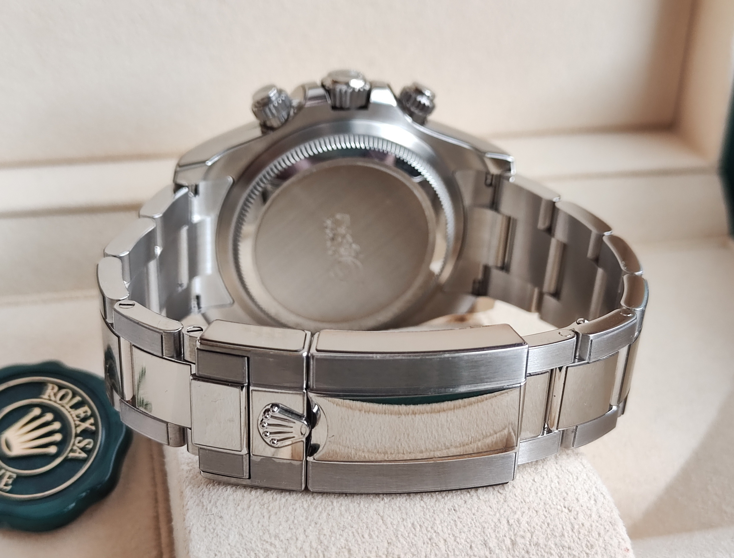 ROLEX  勞力士 126500 白迪 白熊貓 錶徑40mm 自動上鍊 DAYTONA  迪通納~原廠盒單 2024 116500參考 8