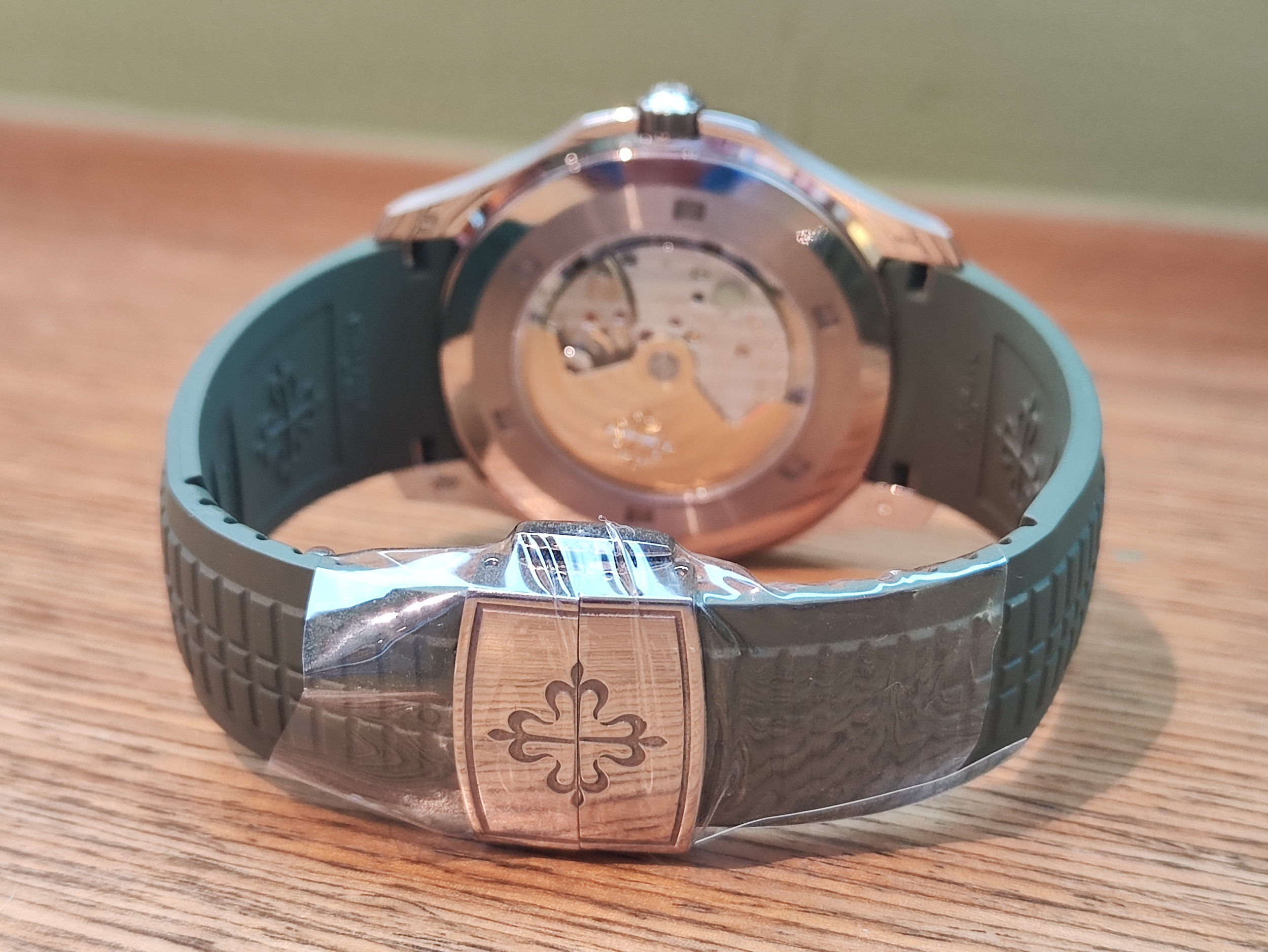 PP 百達翡麗 5168G 白金 手雷 綠色面盤 大錶徑42mm 自動上鍊 海底探險家 5168~原廠盒單 4