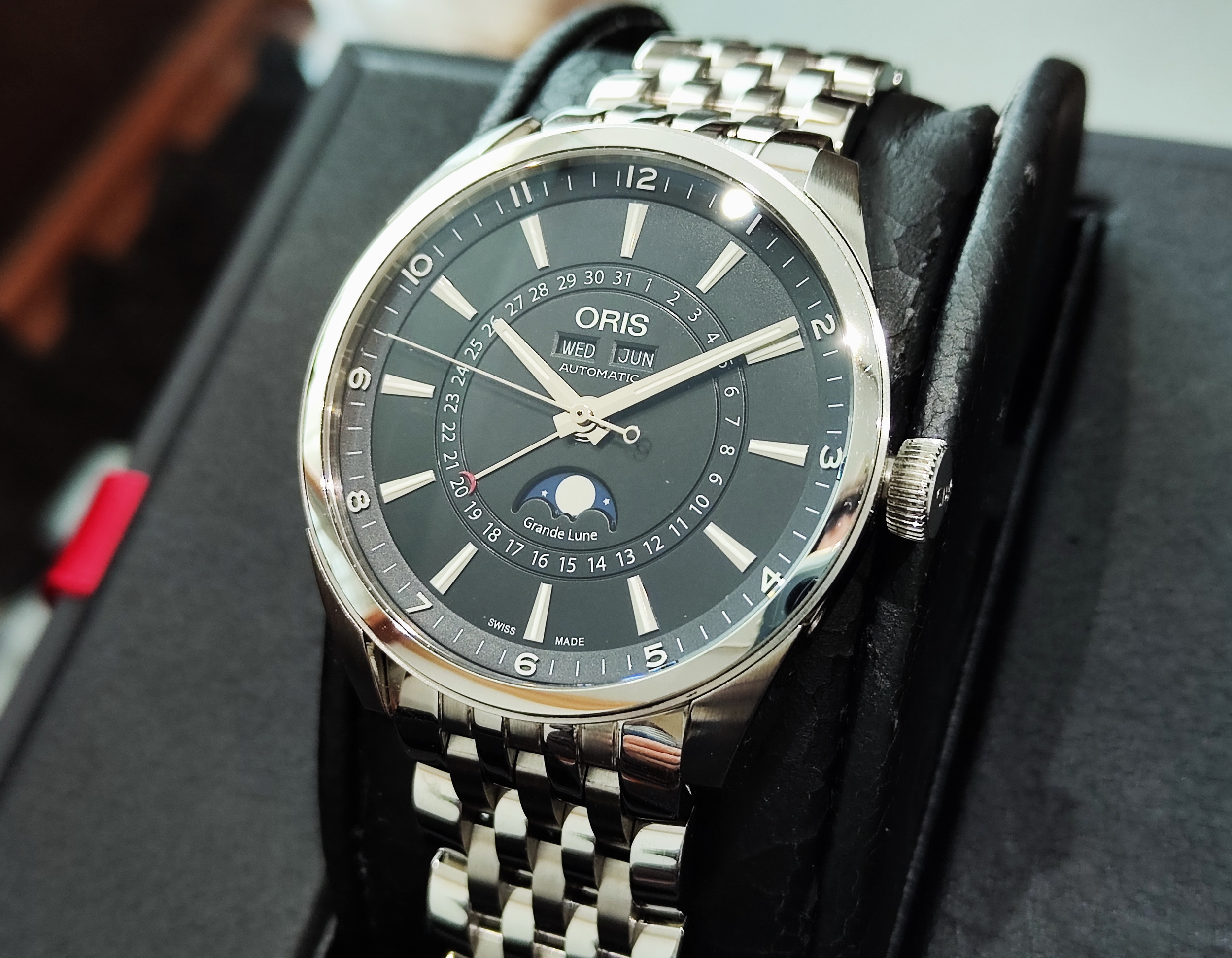 ORIS 歐力士 Artix 多功能月相 大錶徑42mm 自動上鍊 小年曆~原廠盒單 2025AD 2