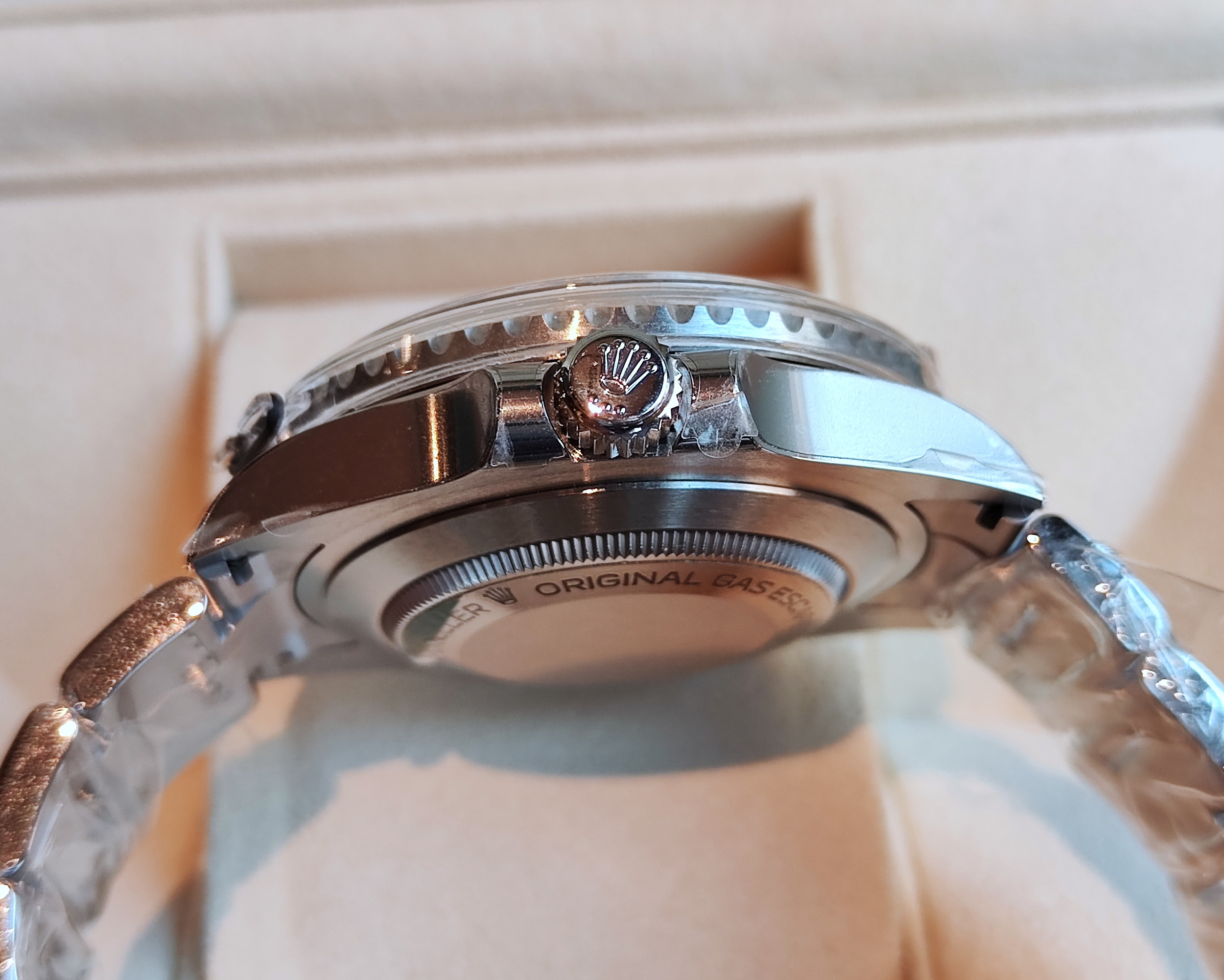 勞力士 全新 126600 紅字海使 MK1無皇冠 大錶徑43mm 自動上鍊 陶瓷圈~原廠盒單 未使用品 3