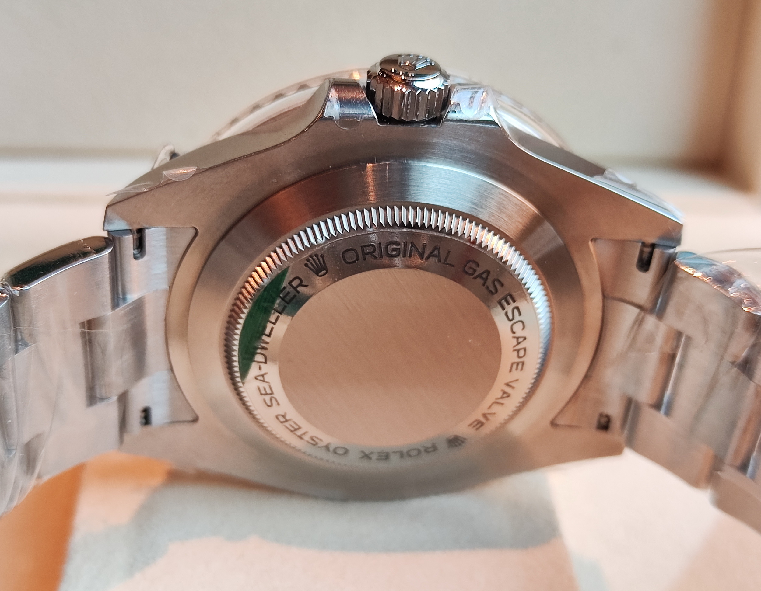 勞力士 全新 126600 紅字海使 MK1無皇冠 大錶徑43mm 自動上鍊 陶瓷圈~原廠盒單 未使用品 4