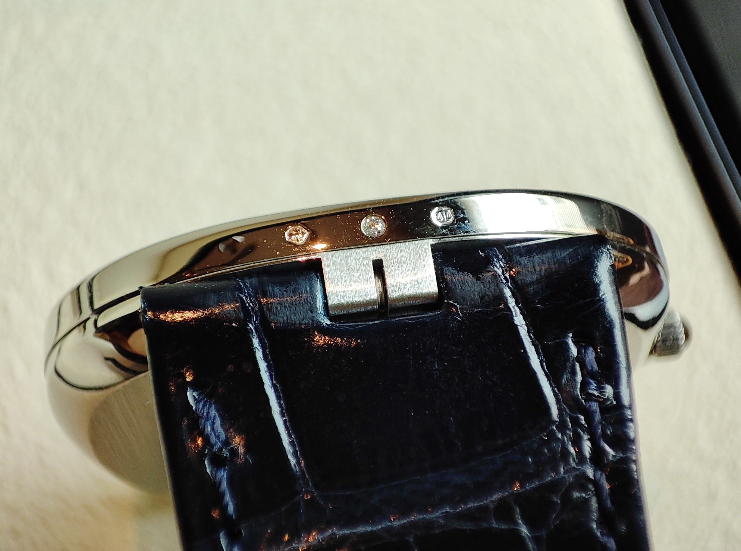 PP 百達翡麗 5738P-001 鉑金 藍色面盤 錶徑寬34.5mm 自動上鍊~原廠盒單 5738 5