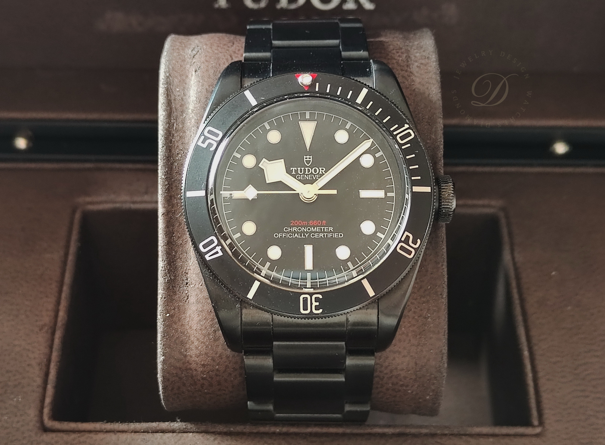 帝陀 TUDOR 黑水鬼 79230DK 大錶徑41mm 自動上鍊 黑色PVD~原廠盒單 79230