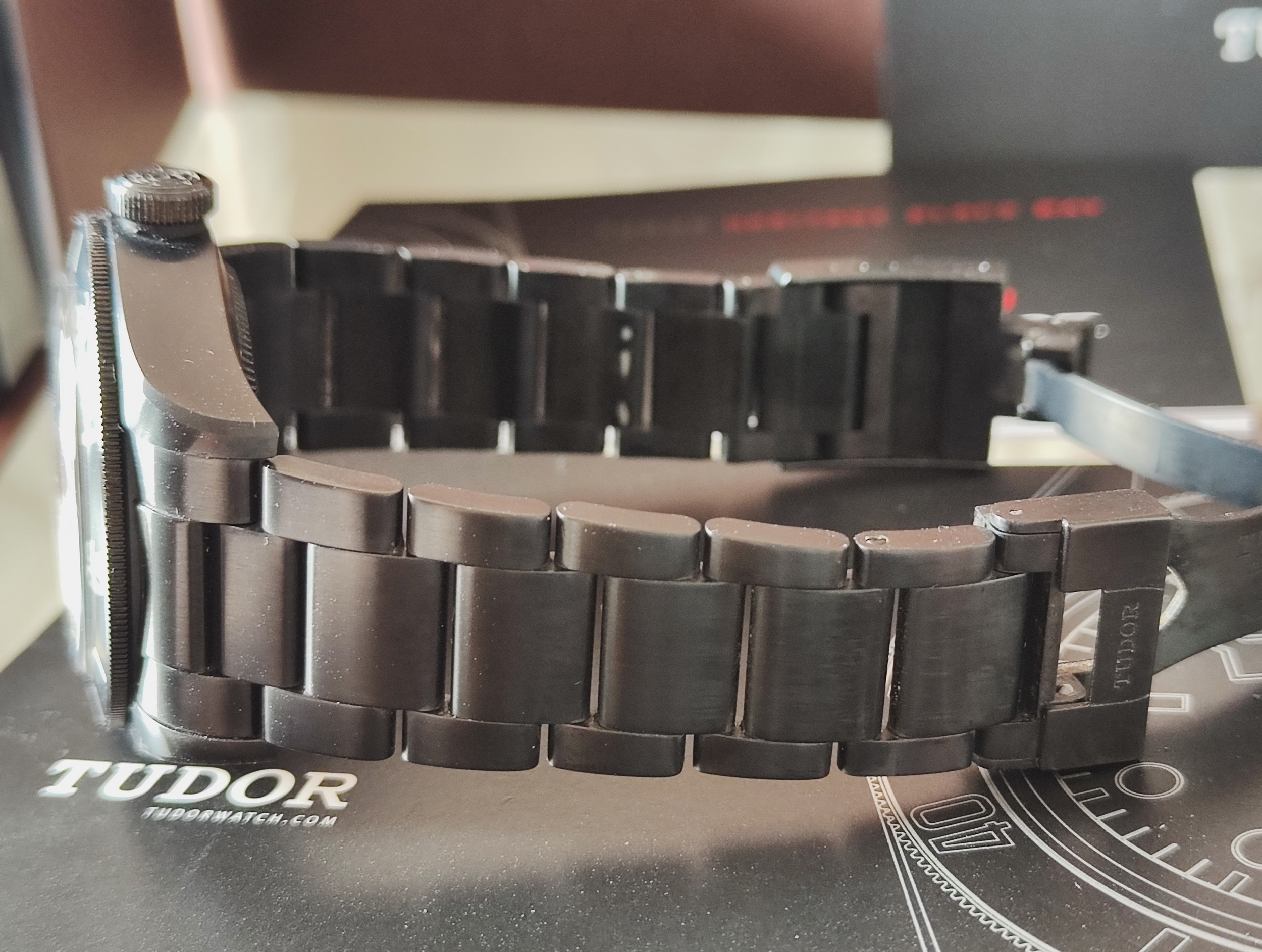 帝陀 TUDOR 黑水鬼 79230DK 大錶徑41mm 自動上鍊 黑色PVD~原廠盒單 79230 5