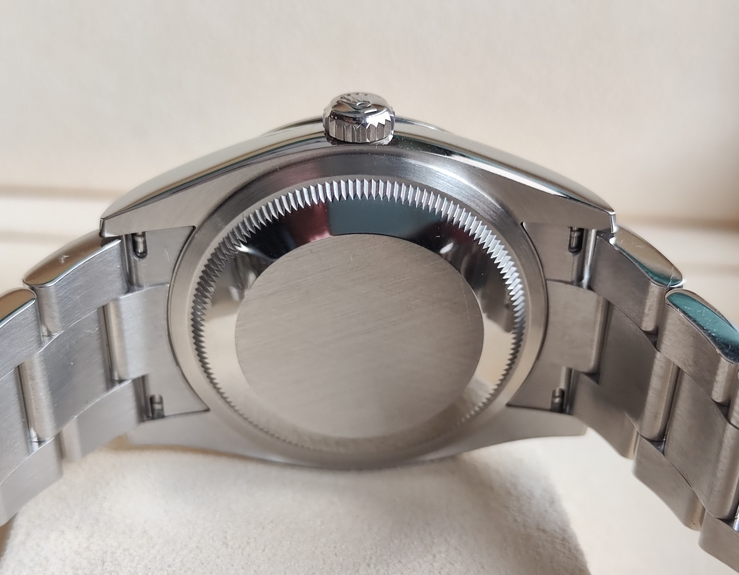 勞力士 126200 棕櫚葉面盤 錶徑36mm 自動上鍊 極度罕見~原廠盒單 停產款 3