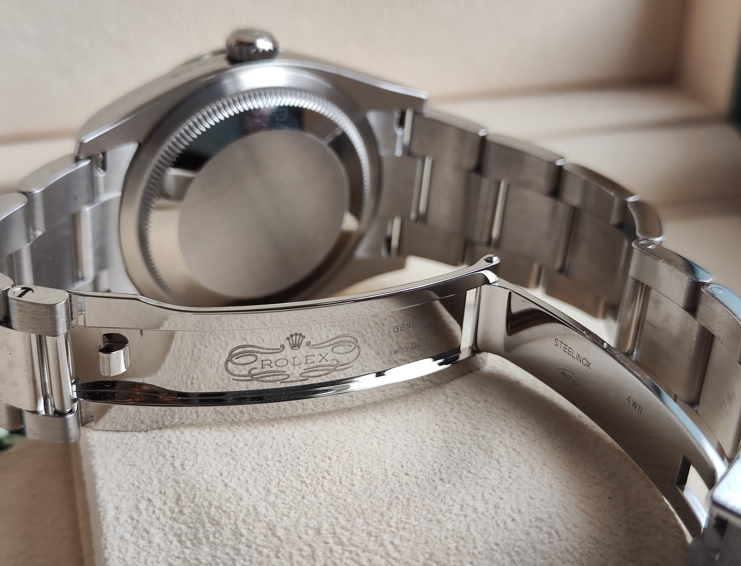 勞力士 126200 棕櫚葉面盤 錶徑36mm 自動上鍊 極度罕見~原廠盒單 停產款 4