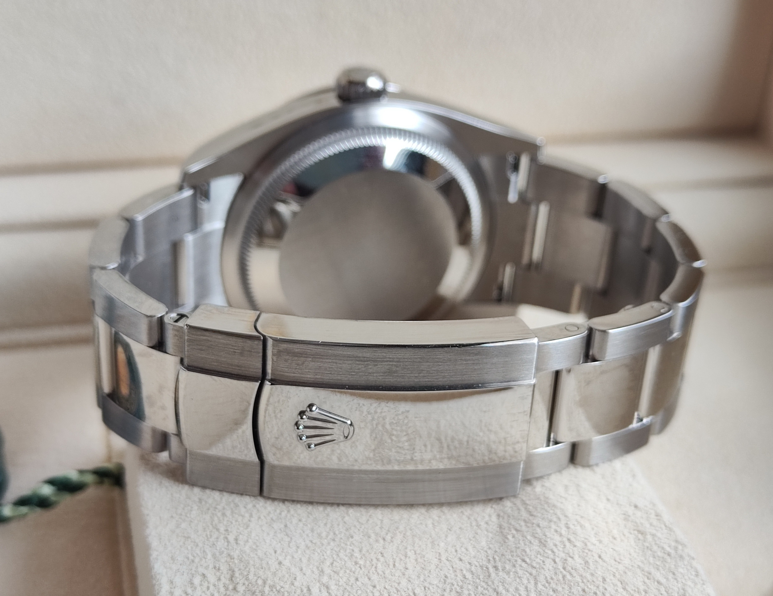 勞力士 126200 棕櫚葉面盤 錶徑36mm 自動上鍊 極度罕見~原廠盒單 停產款 5