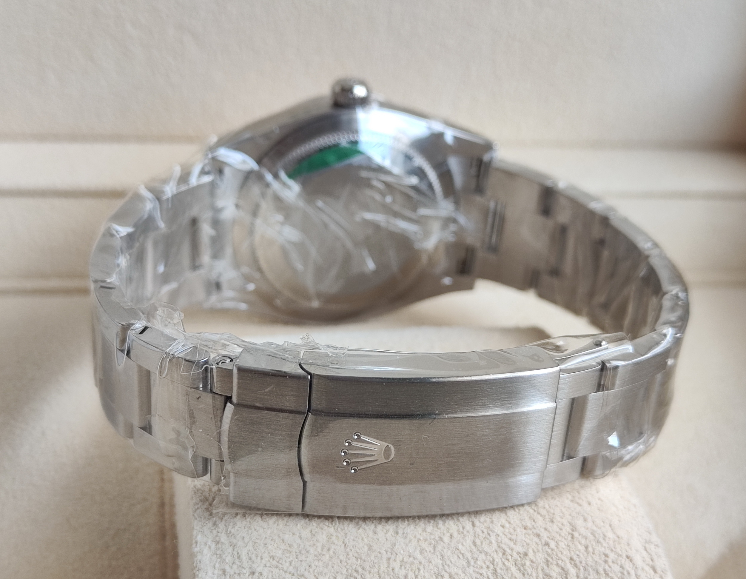 勞力士 124200 粉色面盤 錶徑34mm 自動上鍊 粉紅面 未使用品~原廠盒單 2024 6