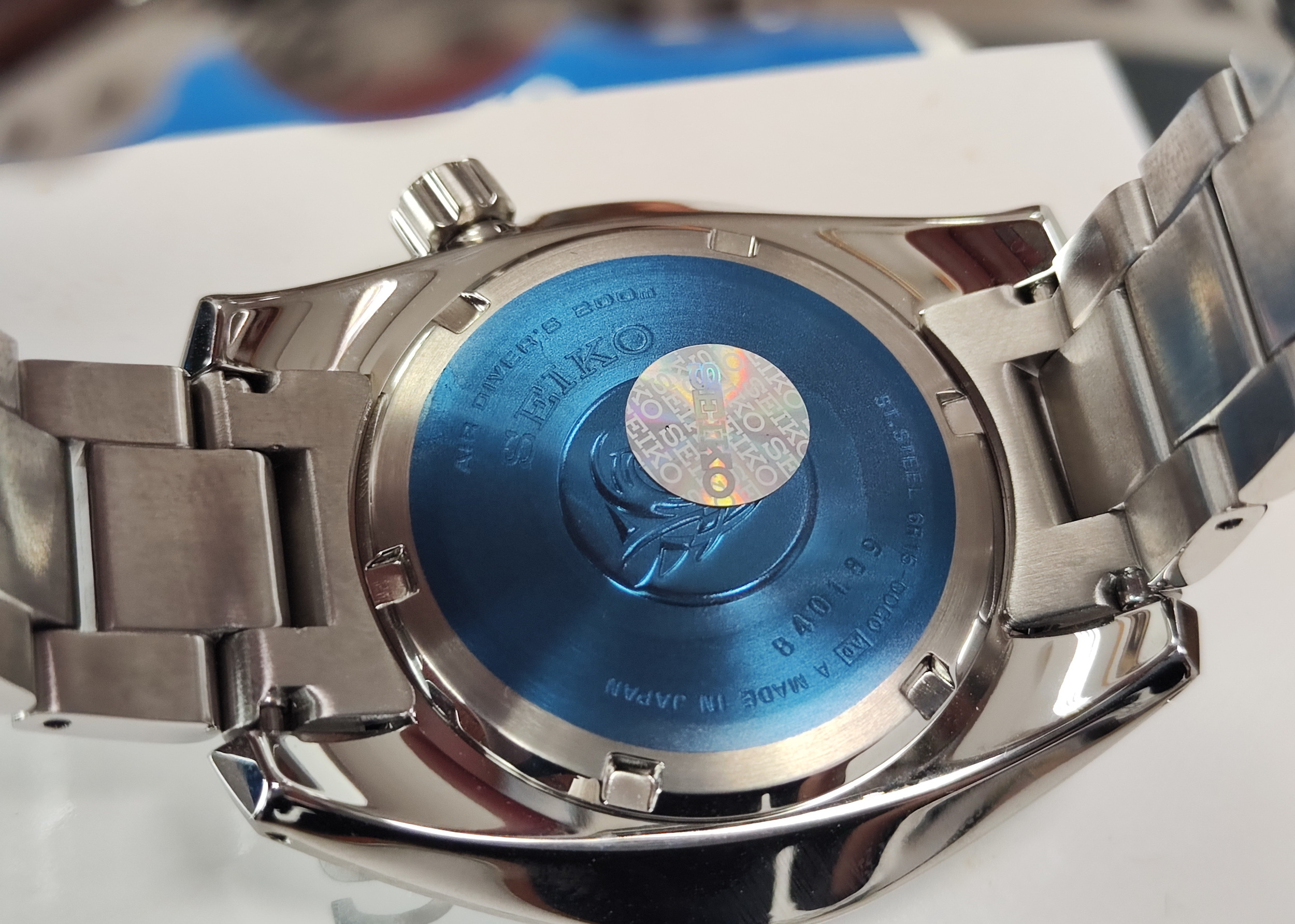 SEIKO 精工 PROSPEX 細MM 元祖 大錶徑43mm 自動上鍊 初代 6R15-00G0~原廠盒裝 5