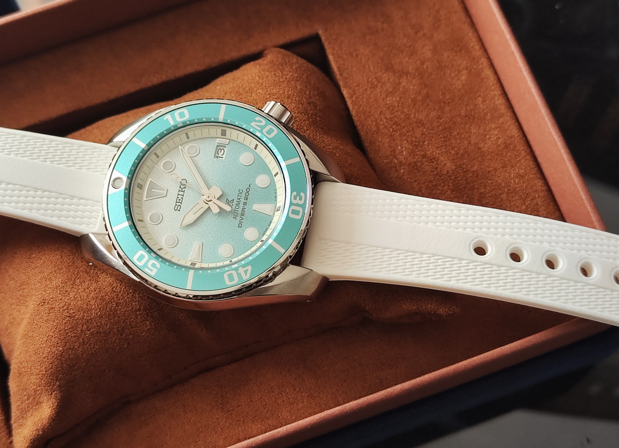 精工 SEIKO 全新 PROSPEX 亞洲限量 馬爾地夫沙洲 大錶徑45mm 自動上鍊 漸層面盤~原廠盒單 2026AD 5