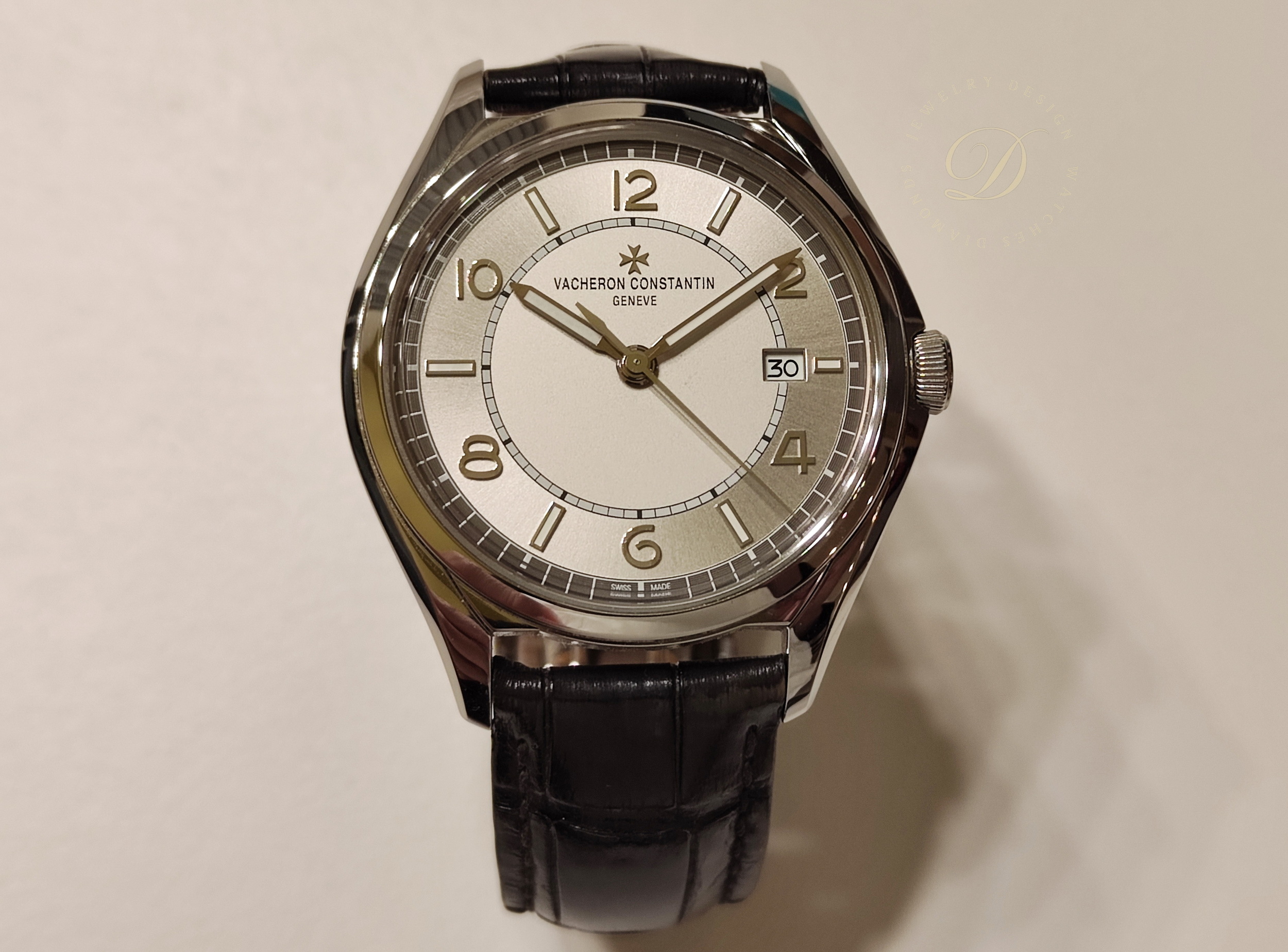 江詩丹頓 Fiftysix 4600E 銀色面盤 錶徑40mm 自動上鍊 VC~原廠盒單 2019