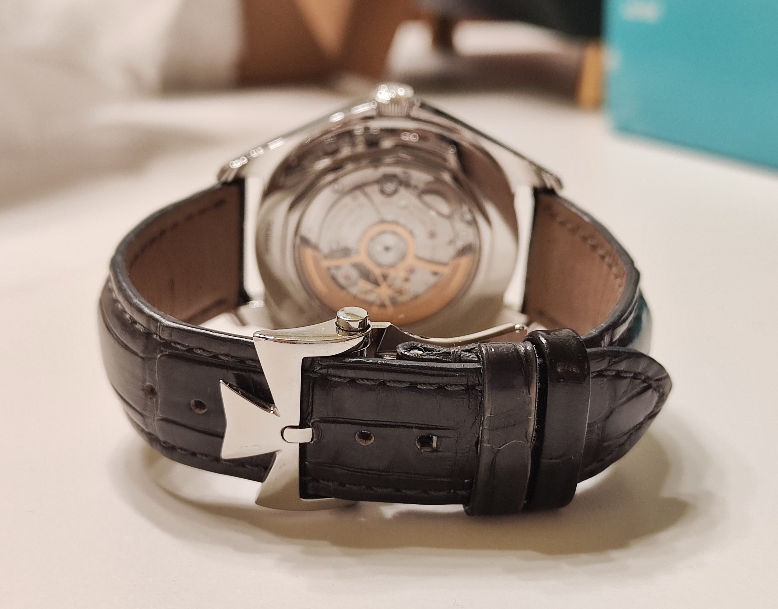 江詩丹頓 Fiftysix 4600E 銀色面盤 錶徑40mm 自動上鍊 VC~原廠盒單 2019 6