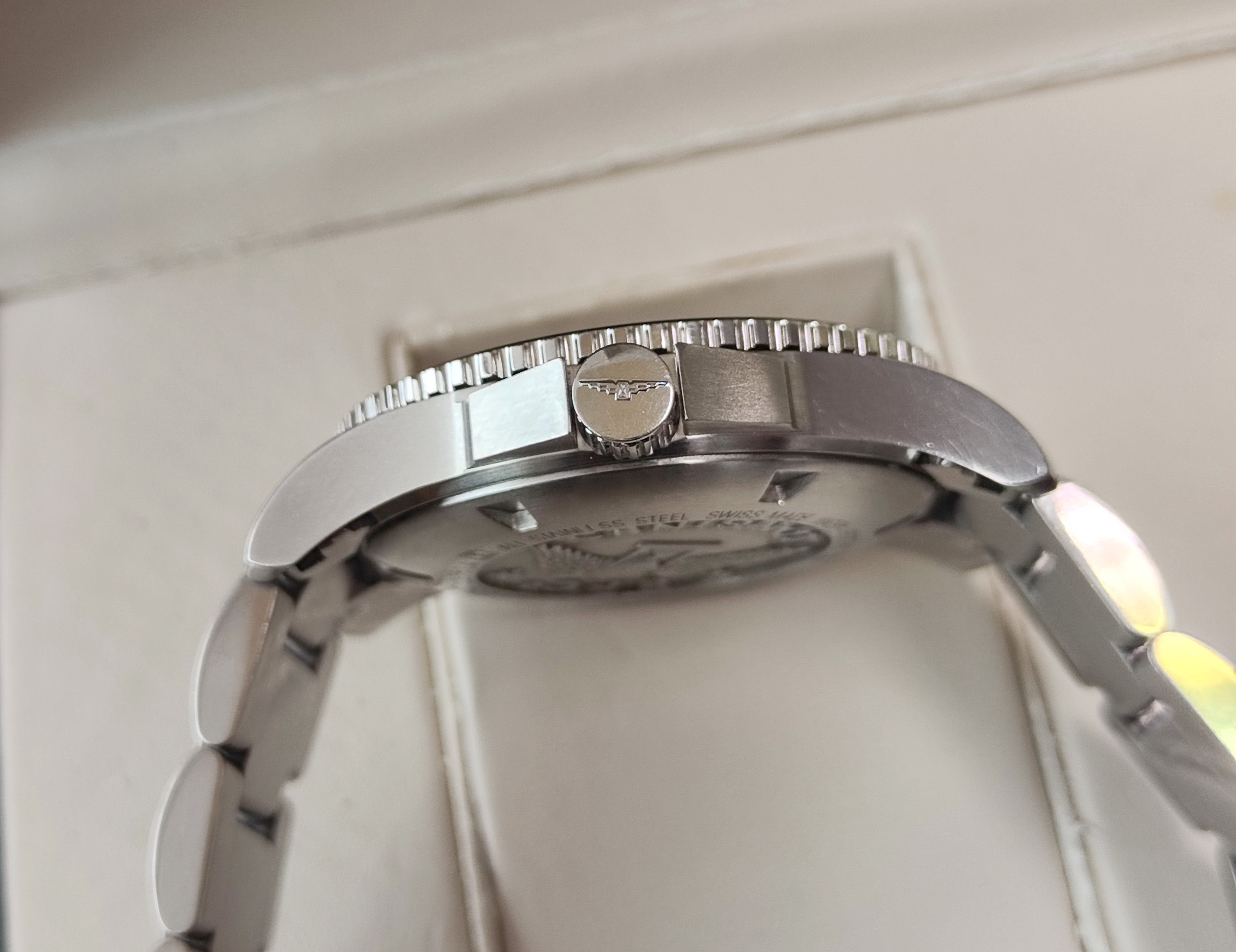 浪琴 深海征服者 大錶徑41mm 黑色陶瓷圈 自動上鍊 浪鬼 黑水鬼~原廠盒單 2018AD 4