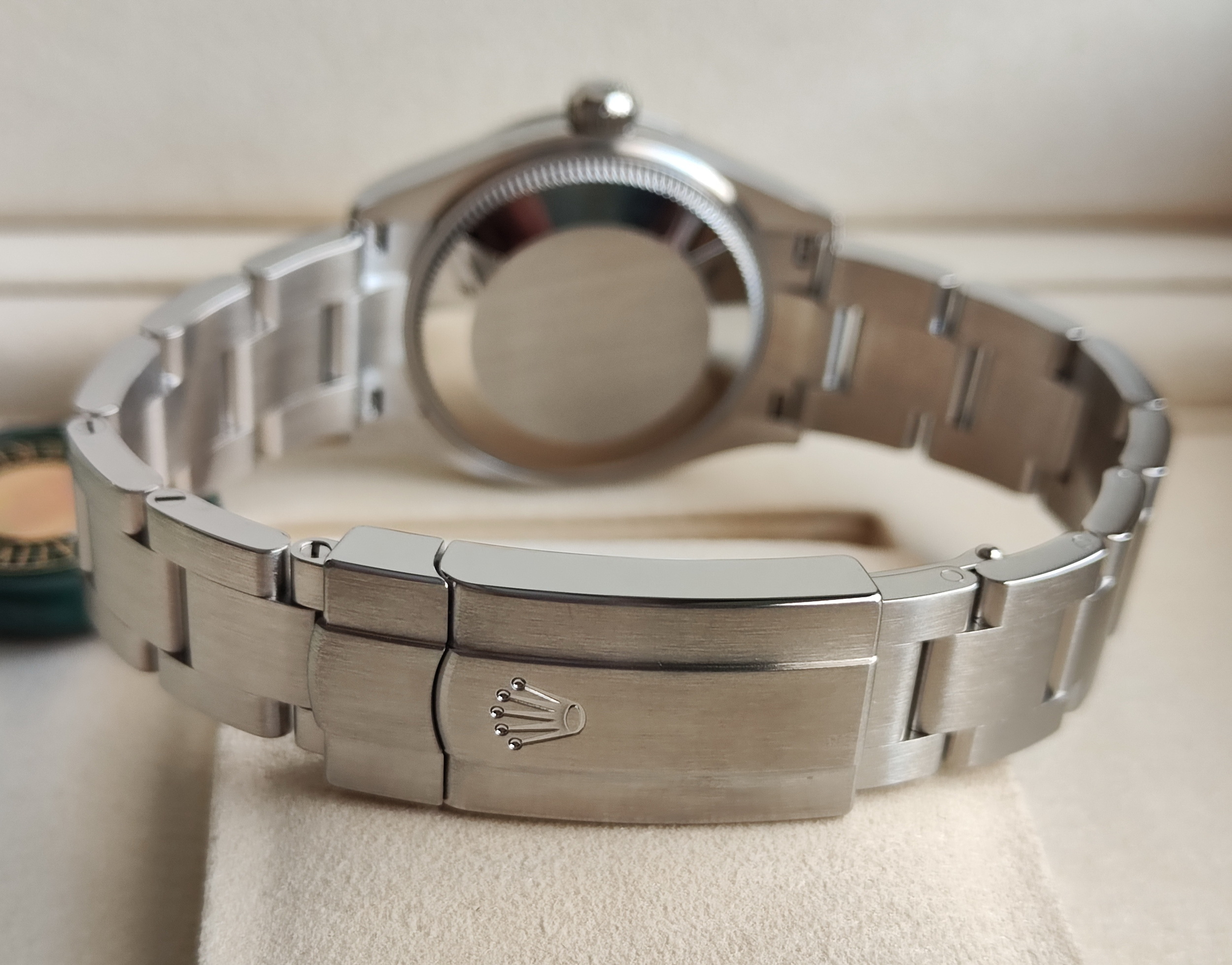 勞力士 全新 277200 開心果綠色面盤 錶徑31mm 自動上鍊 OP 124200可參考~原廠盒單 2026 5