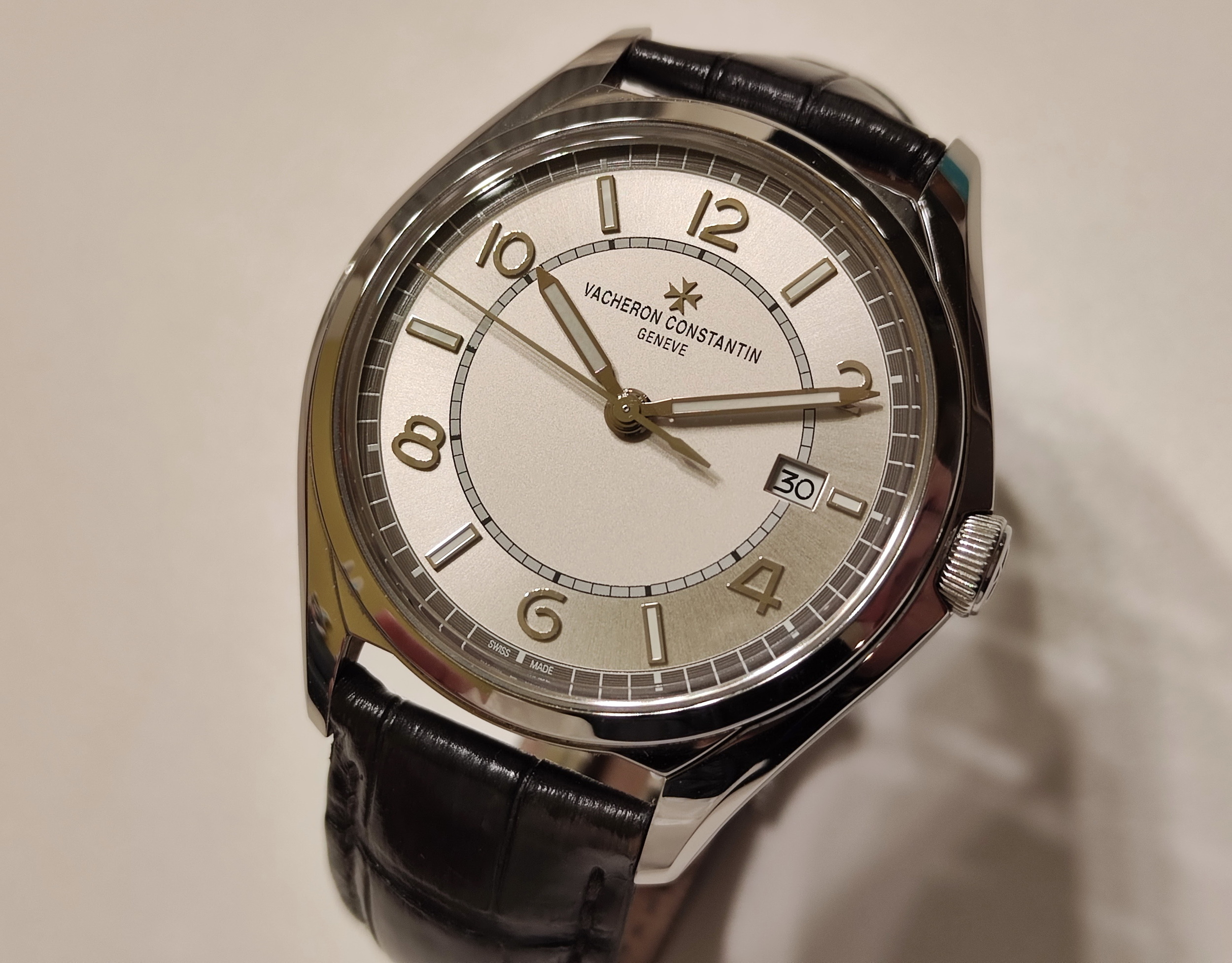 江詩丹頓 Fiftysix 4600E 銀色面盤 錶徑40mm 自動上鍊 VC~原廠盒單 2019 2