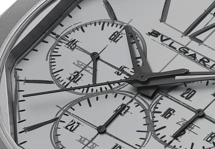 寶格麗 全新Octo Finissimo 10週年紀念款 計時功能 鈦金屬 錶徑40mm 手繪面盤 自動上鍊 全球極限量~原廠盒單 國內AD未拆封 7