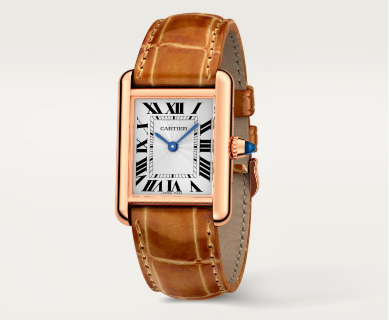 卡地亞 CARTIER 全新 Tank Louis坦克 玫瑰金 手上鍊機芯 羅馬數字 小型款~原廠盒單 2026 2