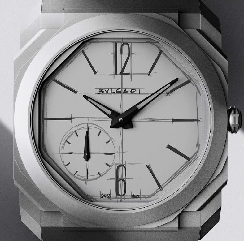 寶格麗 全新Octo Finissimo 10週年紀念款 鈦金屬 錶徑40mm 手繪面盤 自動上鍊 全球極限量~原廠盒單 國內AD未拆封