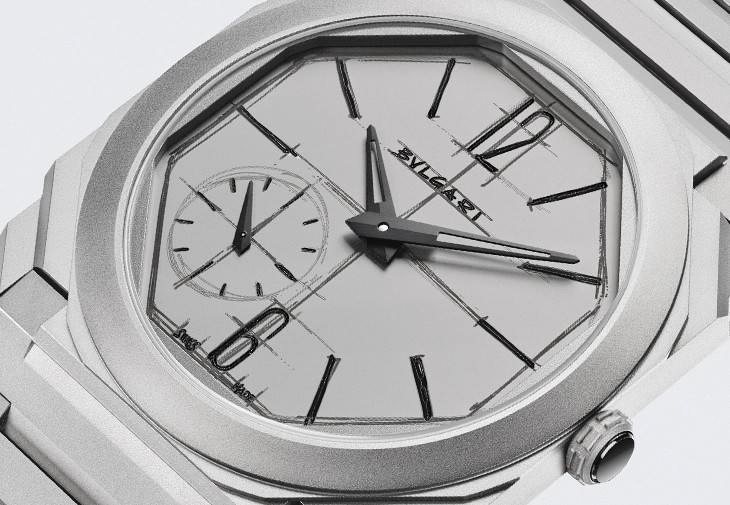 寶格麗 全新Octo Finissimo 10週年紀念款 鈦金屬 錶徑40mm 手繪面盤 自動上鍊 全球極限量~原廠盒單 國內AD未拆封 4