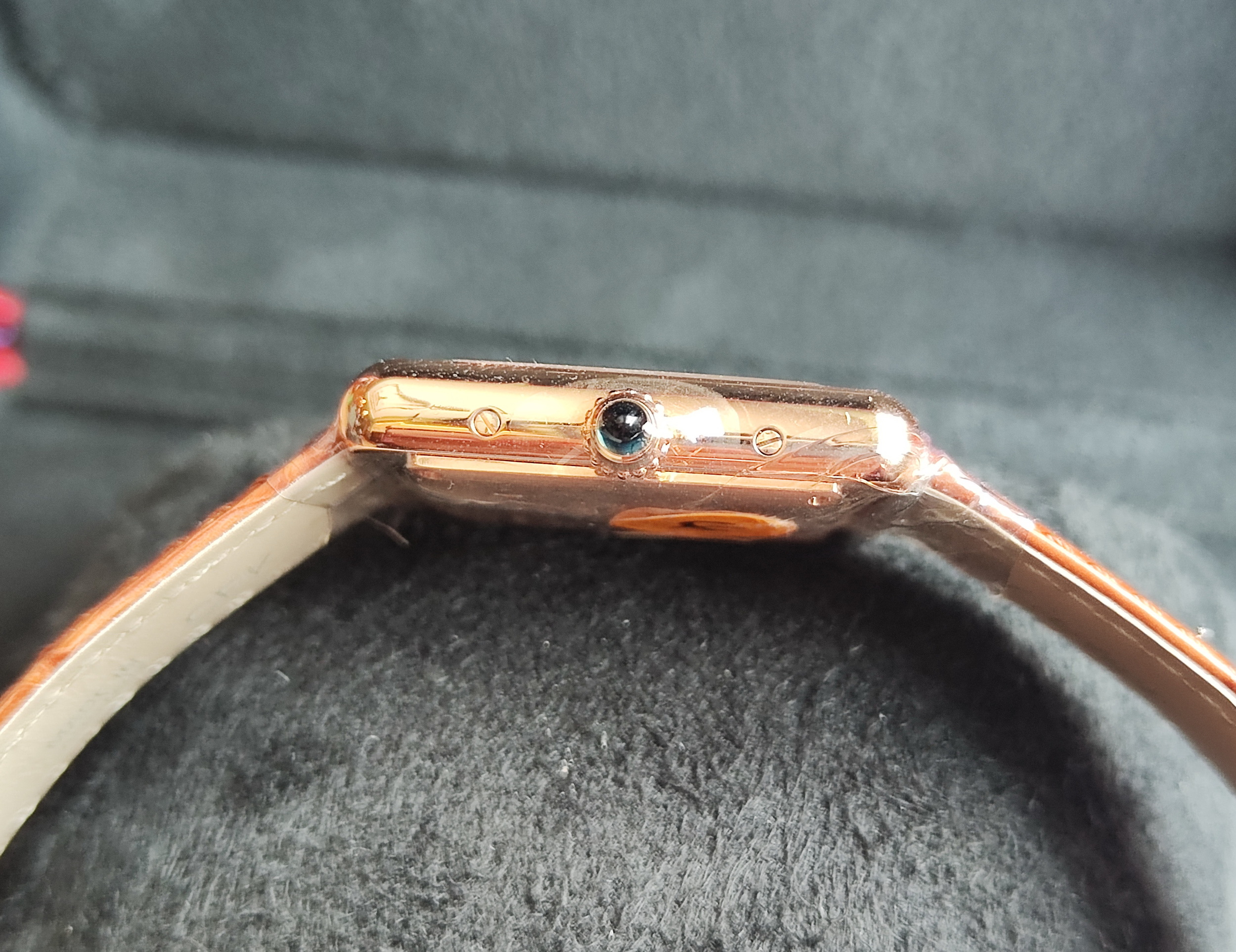 卡地亞 CARTIER 全新 Tank Louis坦克 玫瑰金 手上鍊機芯 羅馬數字 小型款~原廠盒單 2026 3