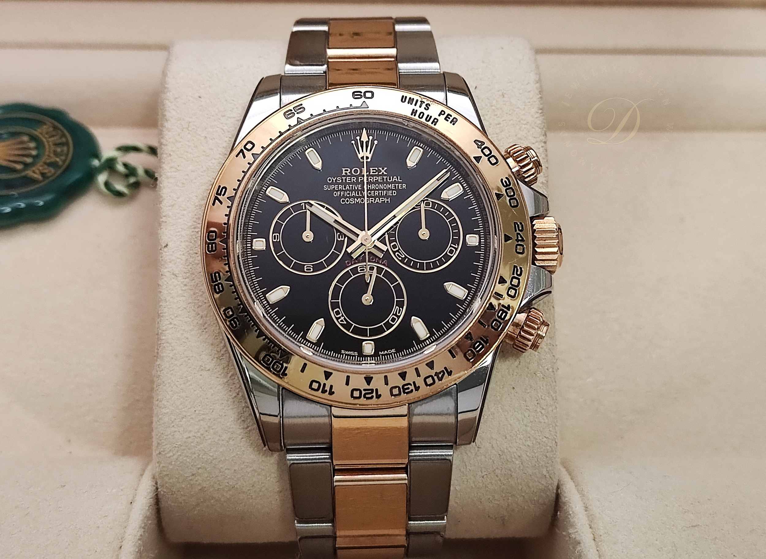 勞力士 116503 半金黑 迪通納 錶徑40mm 計時功能 DAYTONA 自動上鍊~原廠盒單 2020