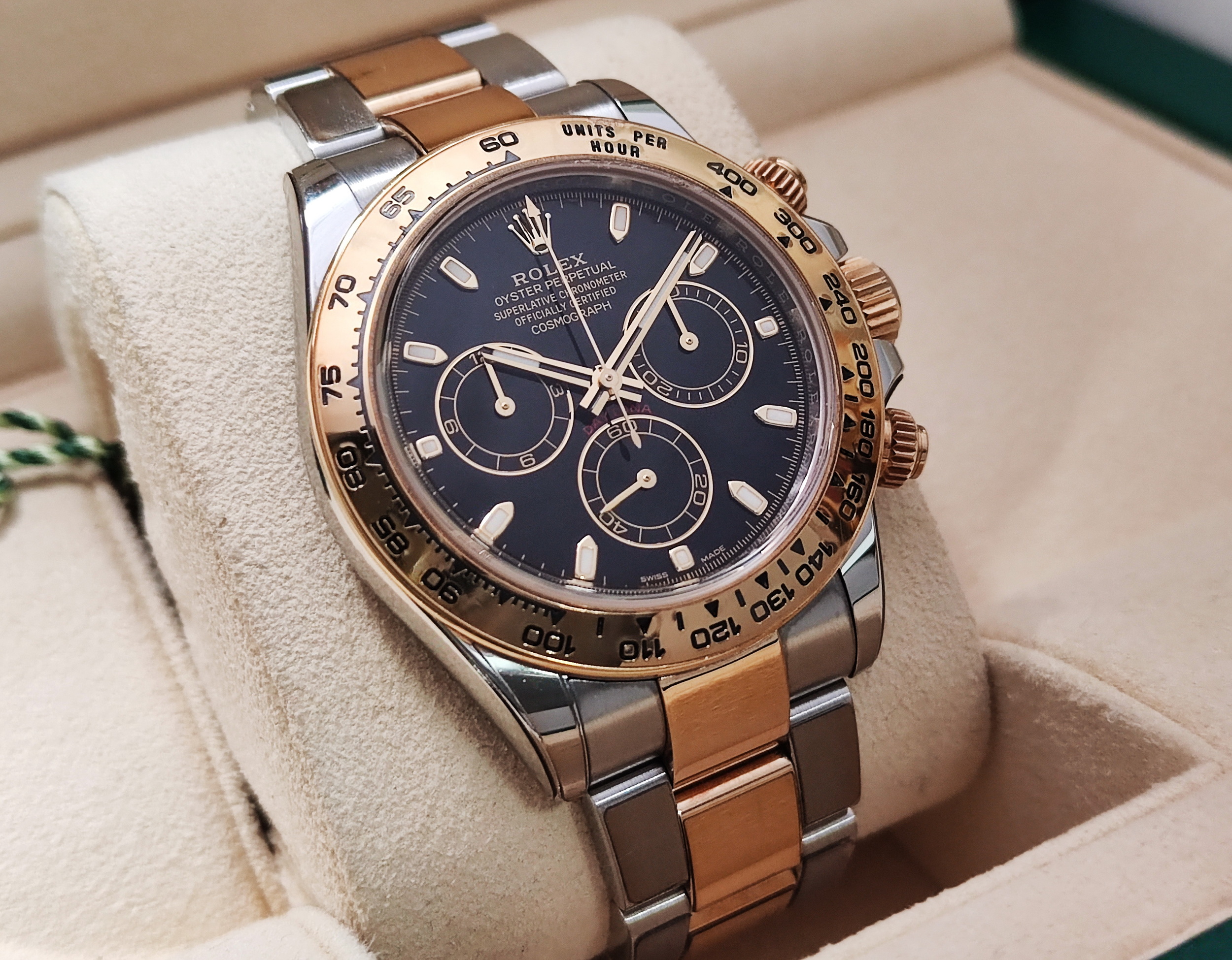 勞力士 116503 半金黑 迪通納 錶徑40mm 計時功能 DAYTONA 自動上鍊~原廠盒單 2020 3