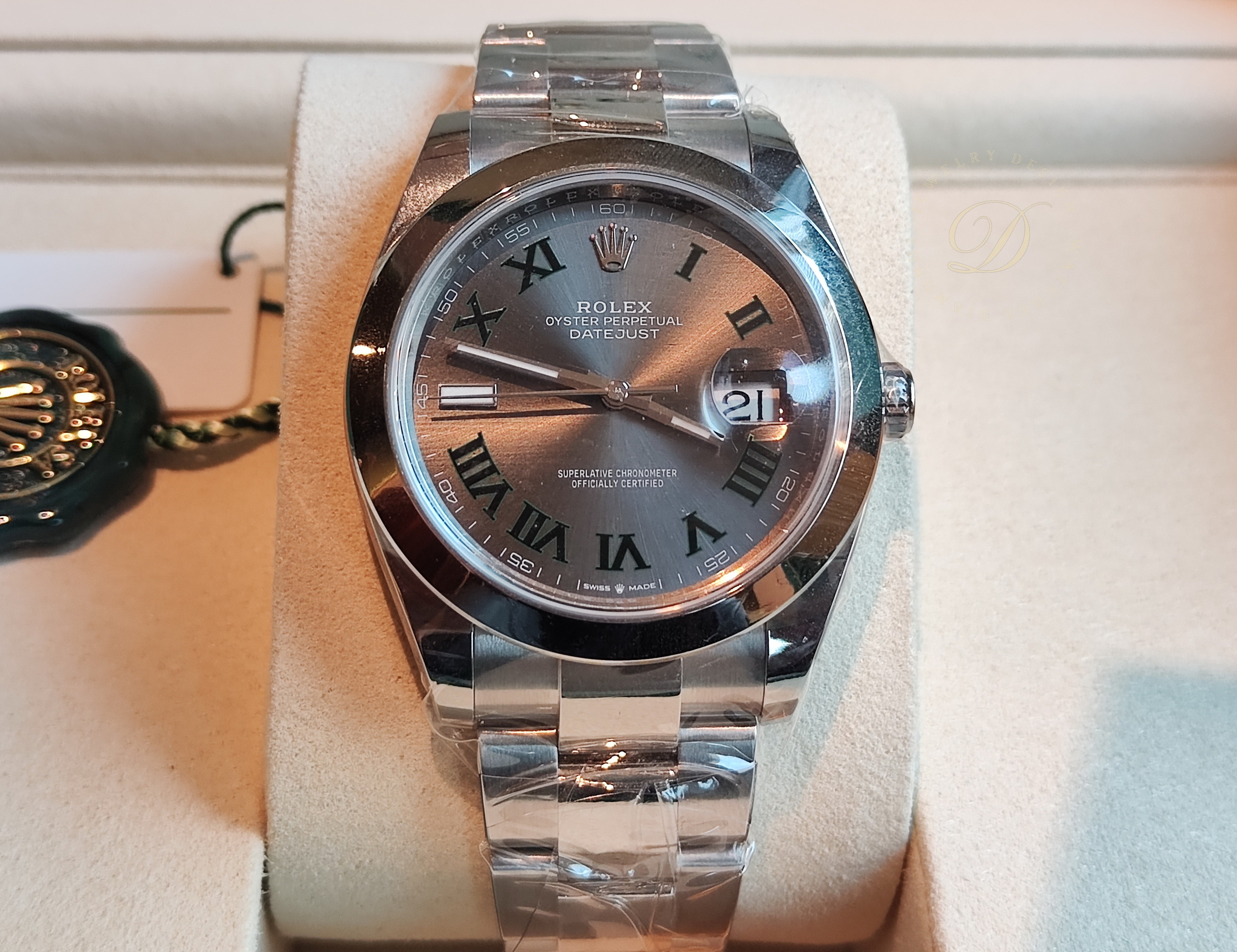 勞力士 全新 126300 綠羅馬面盤 大錶徑41mm 自動上鍊 羅馬數字~原廠盒單 2026最新