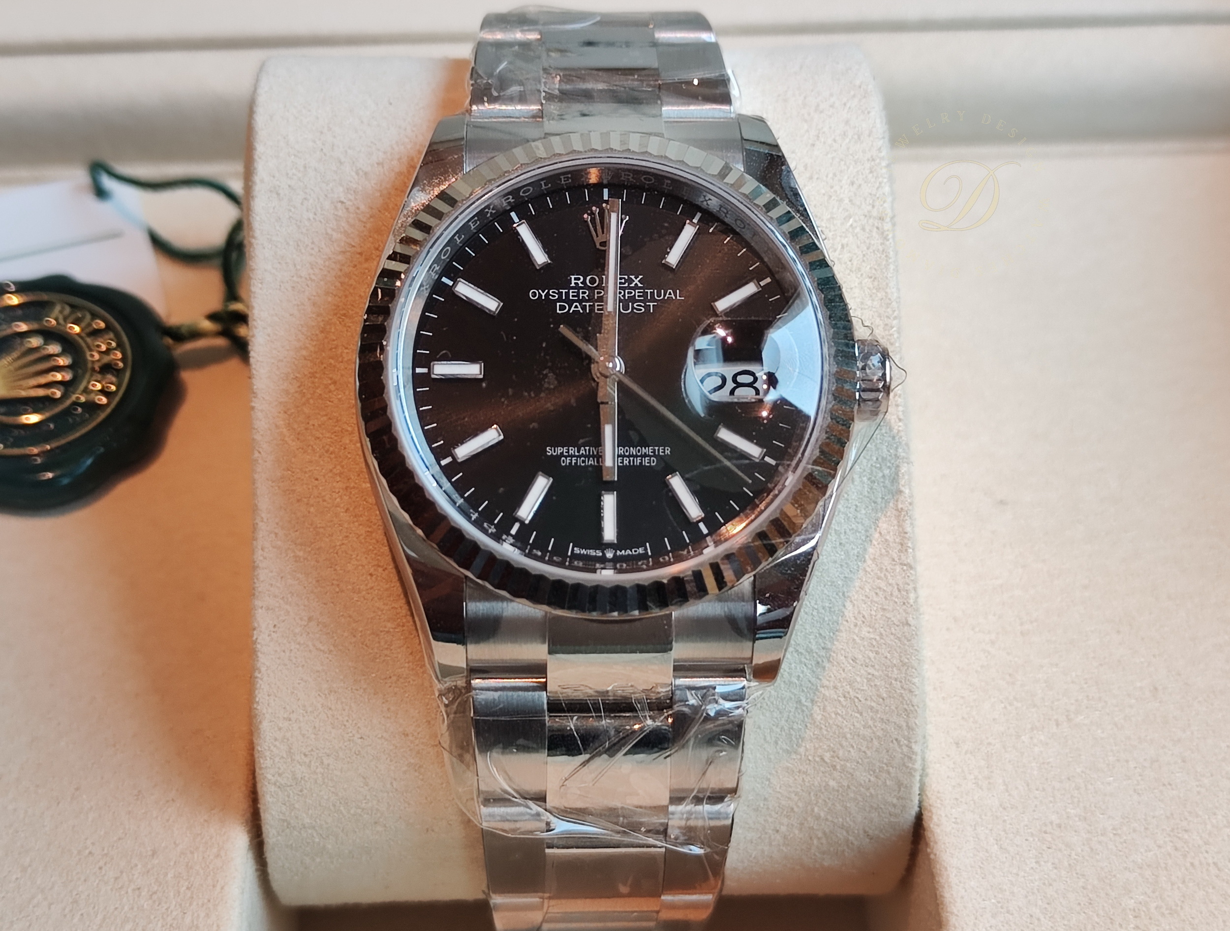 勞力士 全新 126234 黑色面盤 錶徑36mm 自動上鍊 DJ太陽圈 datejust ~原廠盒單 2026