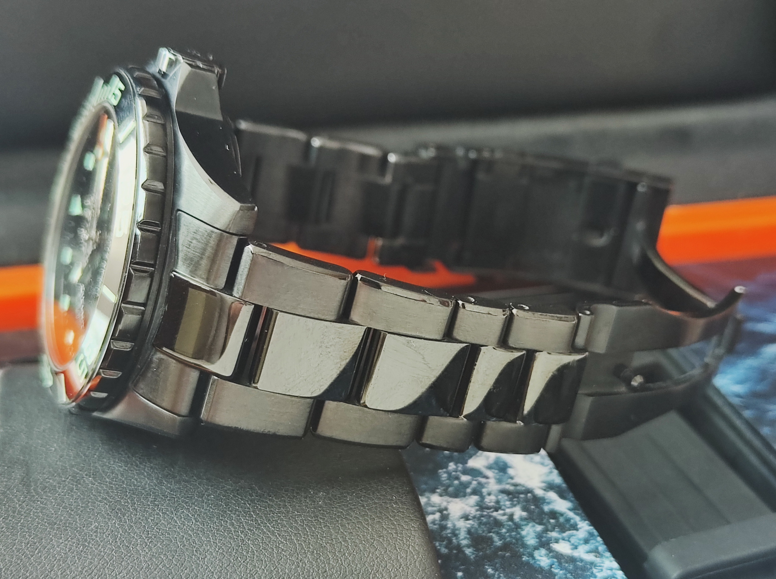 美度 MIDO 海洋之星 黑色錶殼 大錶徑43.5mm 自動上鍊 600米排氦 陶瓷圈~原廠盒單 2022AD 7