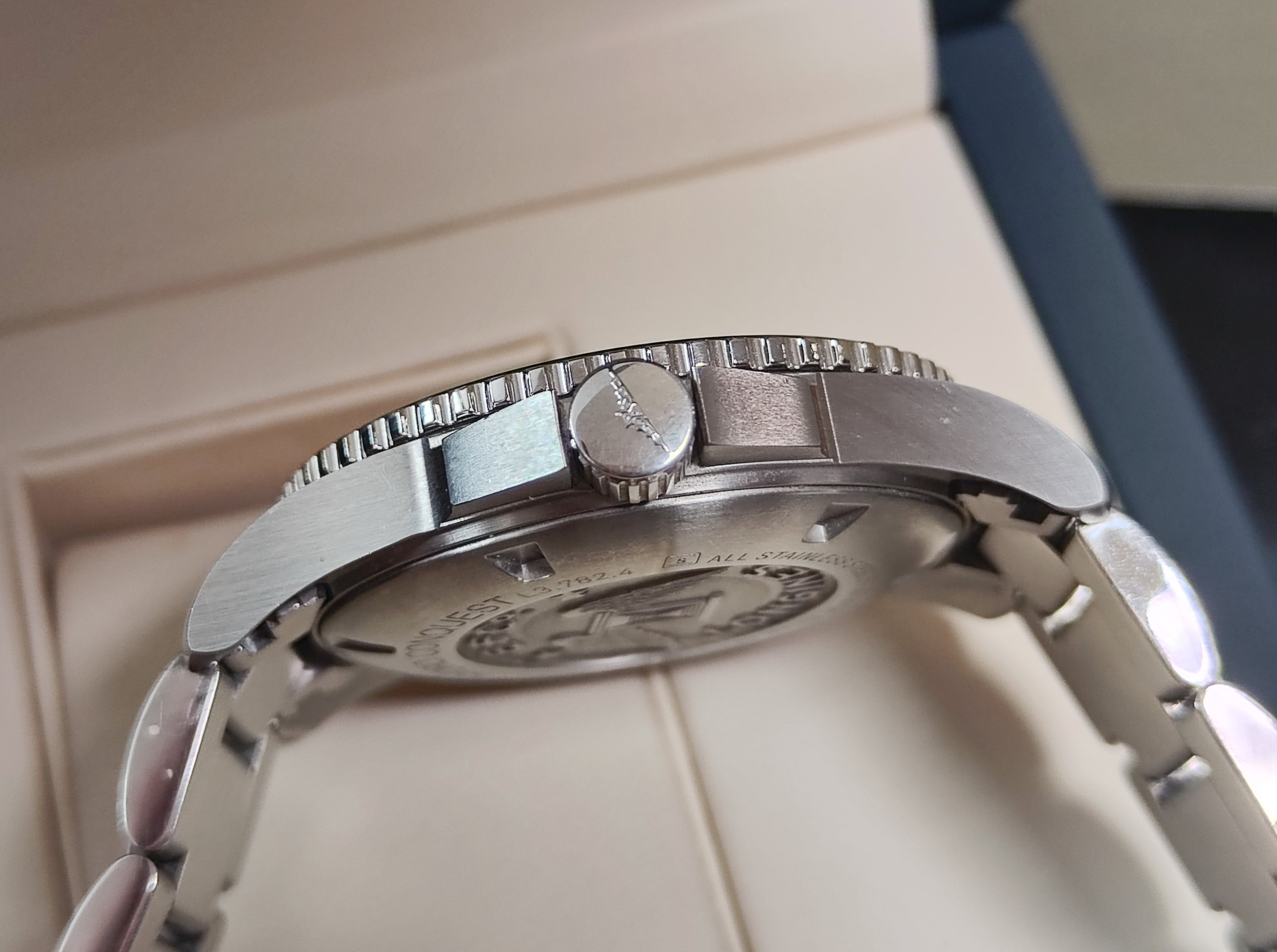 浪琴 深海征服者 大錶徑43mm 綠色陶瓷圈 自動上鍊 浪鬼 綠水鬼~原廠盒單 2023AD 4