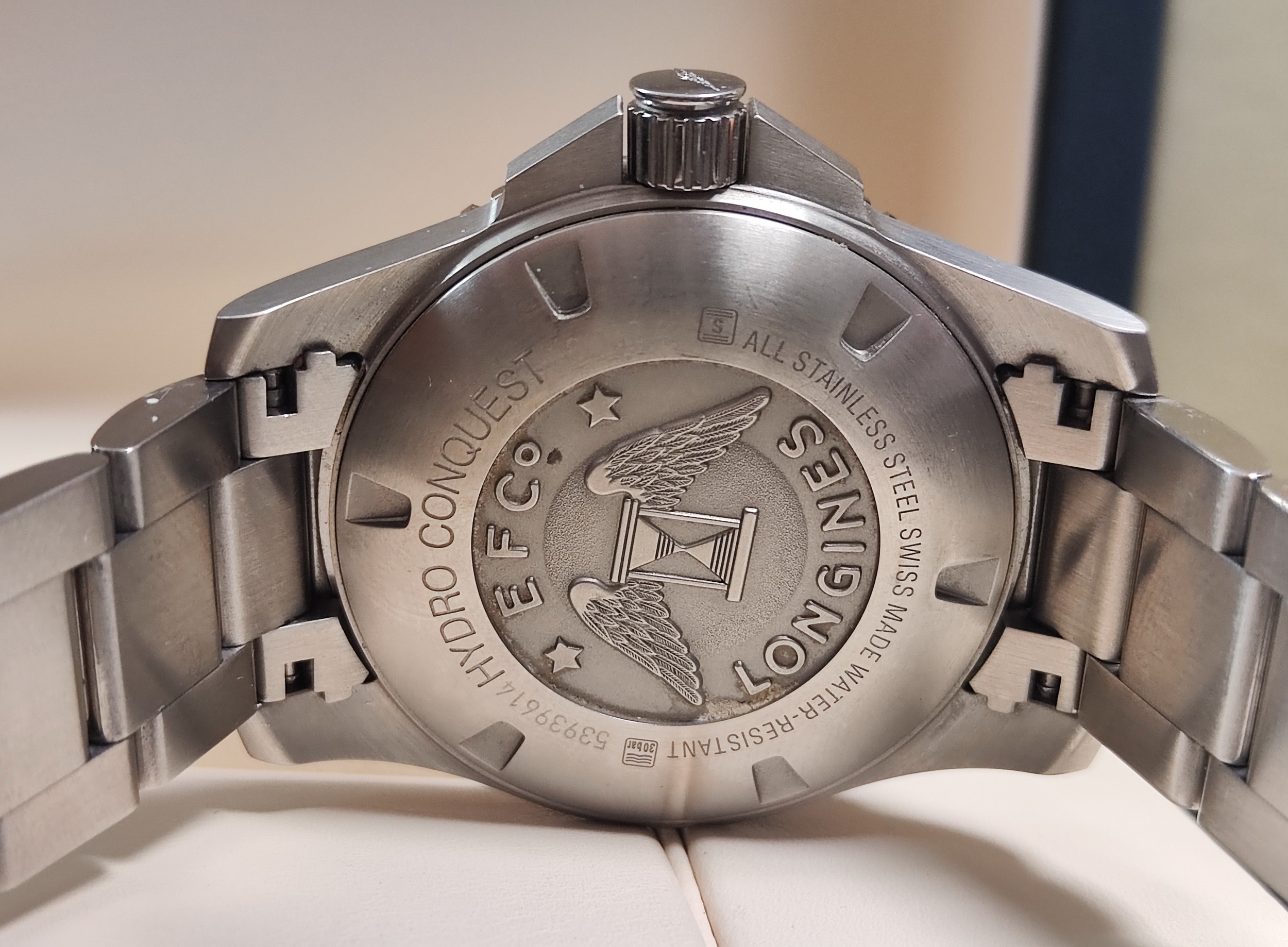 浪琴 深海征服者 大錶徑43mm 綠色陶瓷圈 自動上鍊 浪鬼 綠水鬼~原廠盒單 2023AD 5