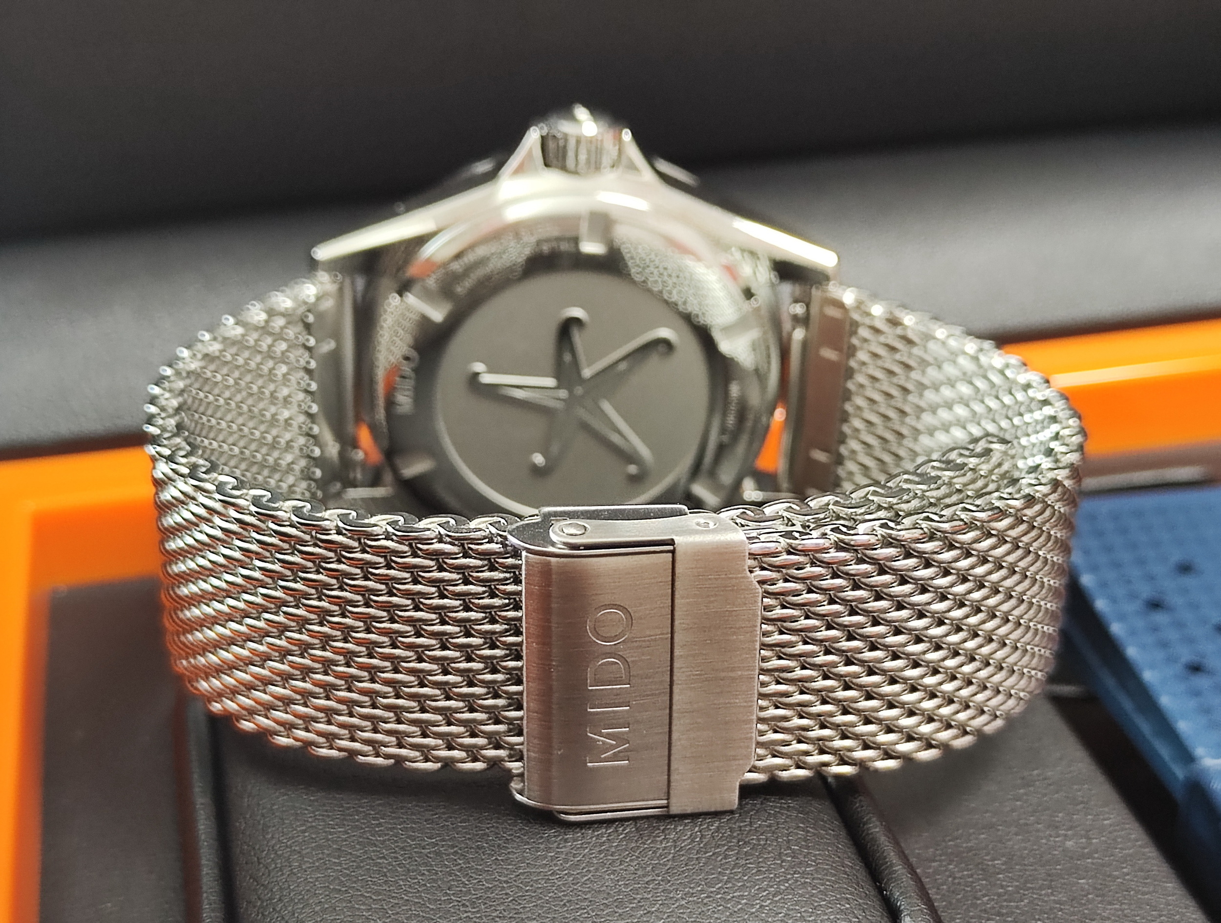 美度 MIDO全新 Tribute 海洋之星 冰藍色漸層面盤 錶徑40.5mm 自動上鍊~原廠盒單 2026AD 6