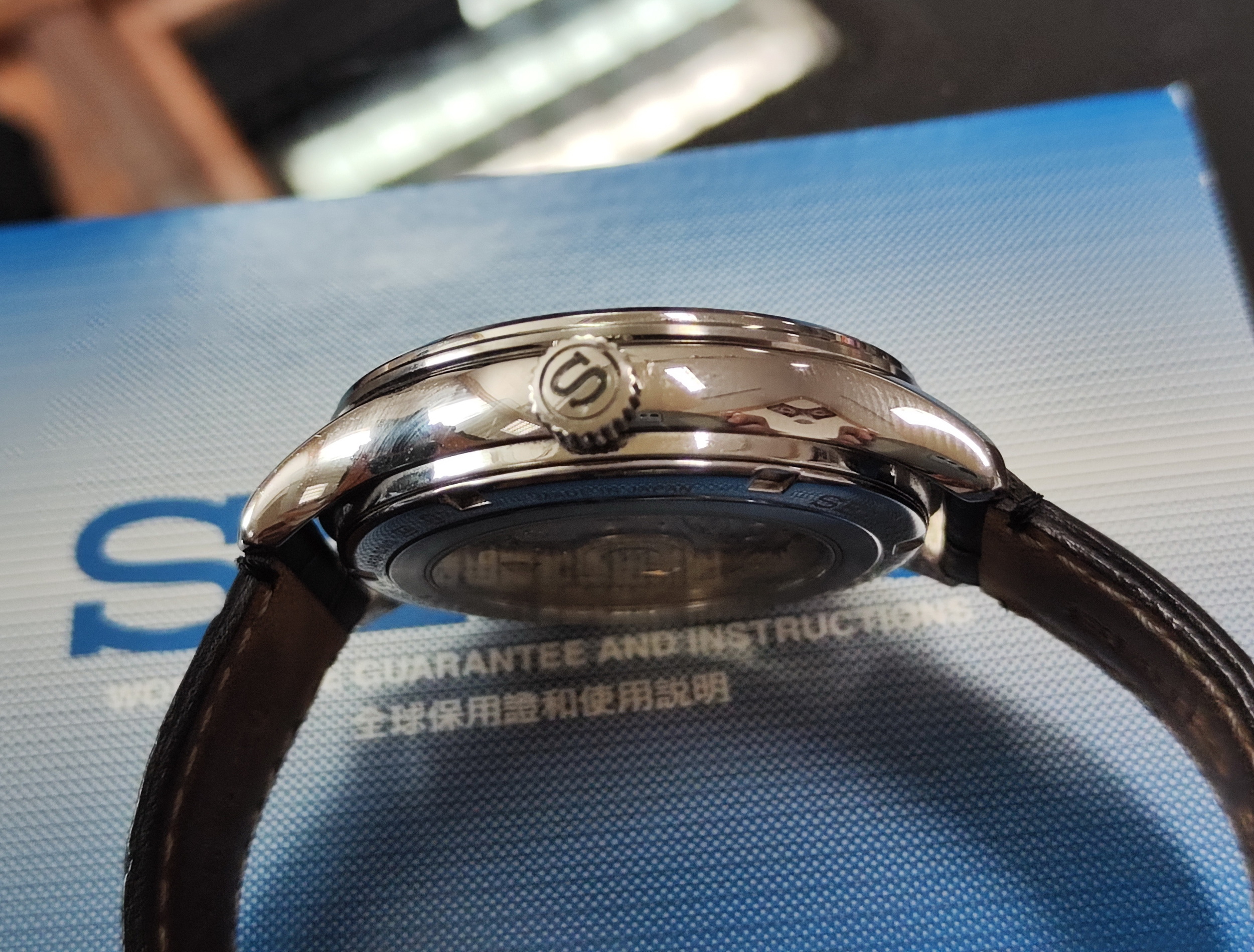 SEIKO 精工 PRESAGE 開心面盤 大錶徑42mm 自動上鍊 羅馬數字 24H顯示 4R39~原廠盒單 4